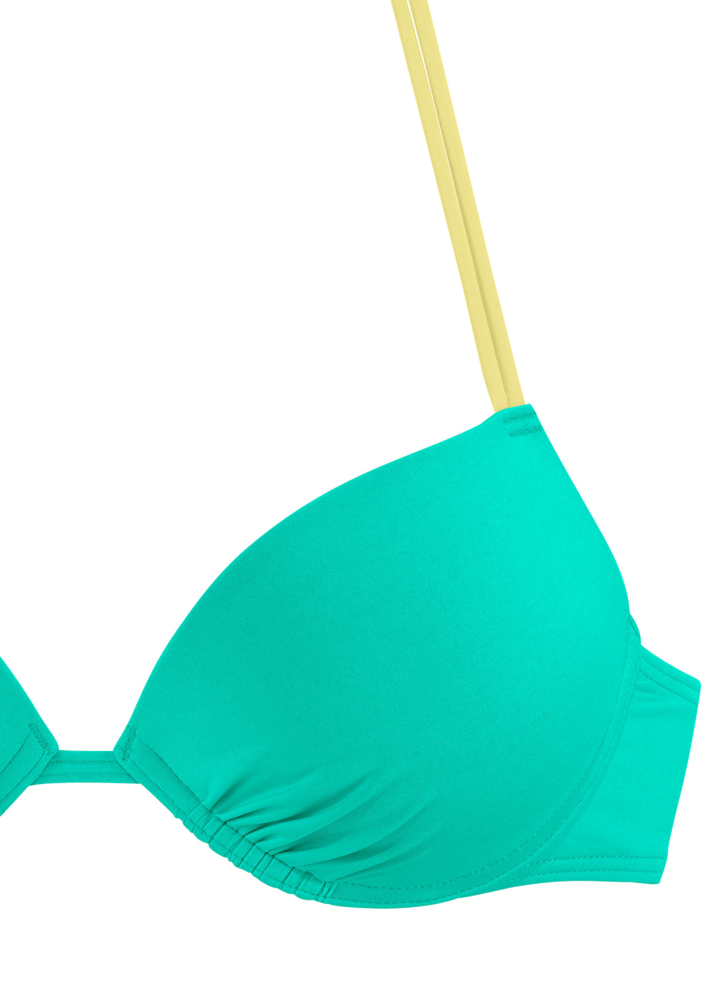 VENICE BEACH Sutien costum de baie galben citron / verde mentă - Pled.ro