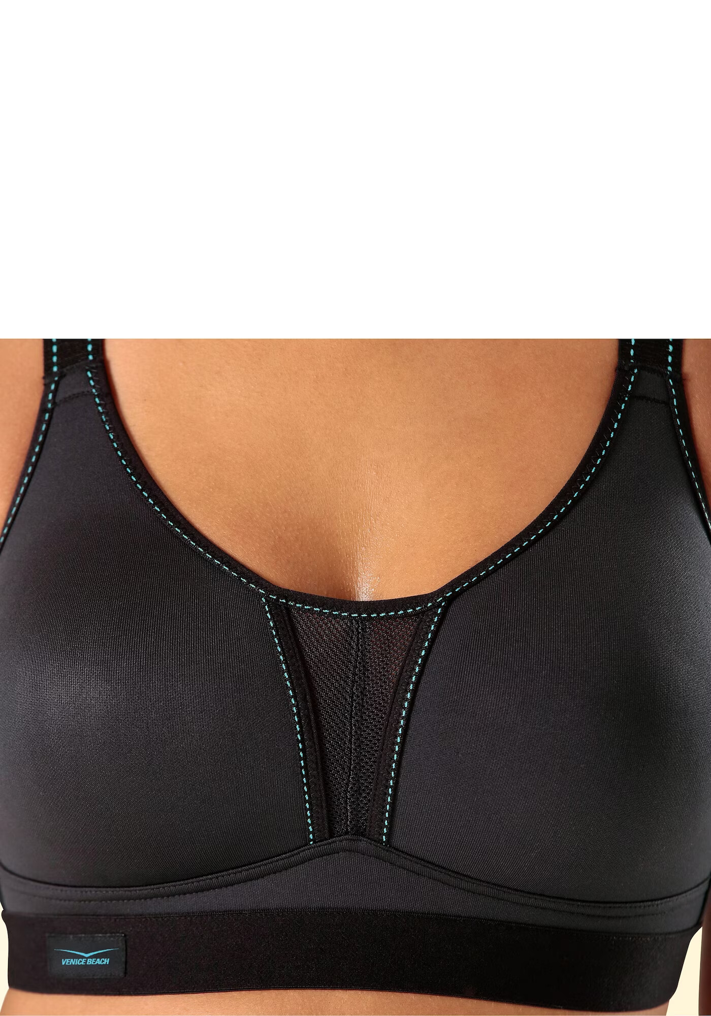 VENICE BEACH Sutien sport negru - Pled.ro