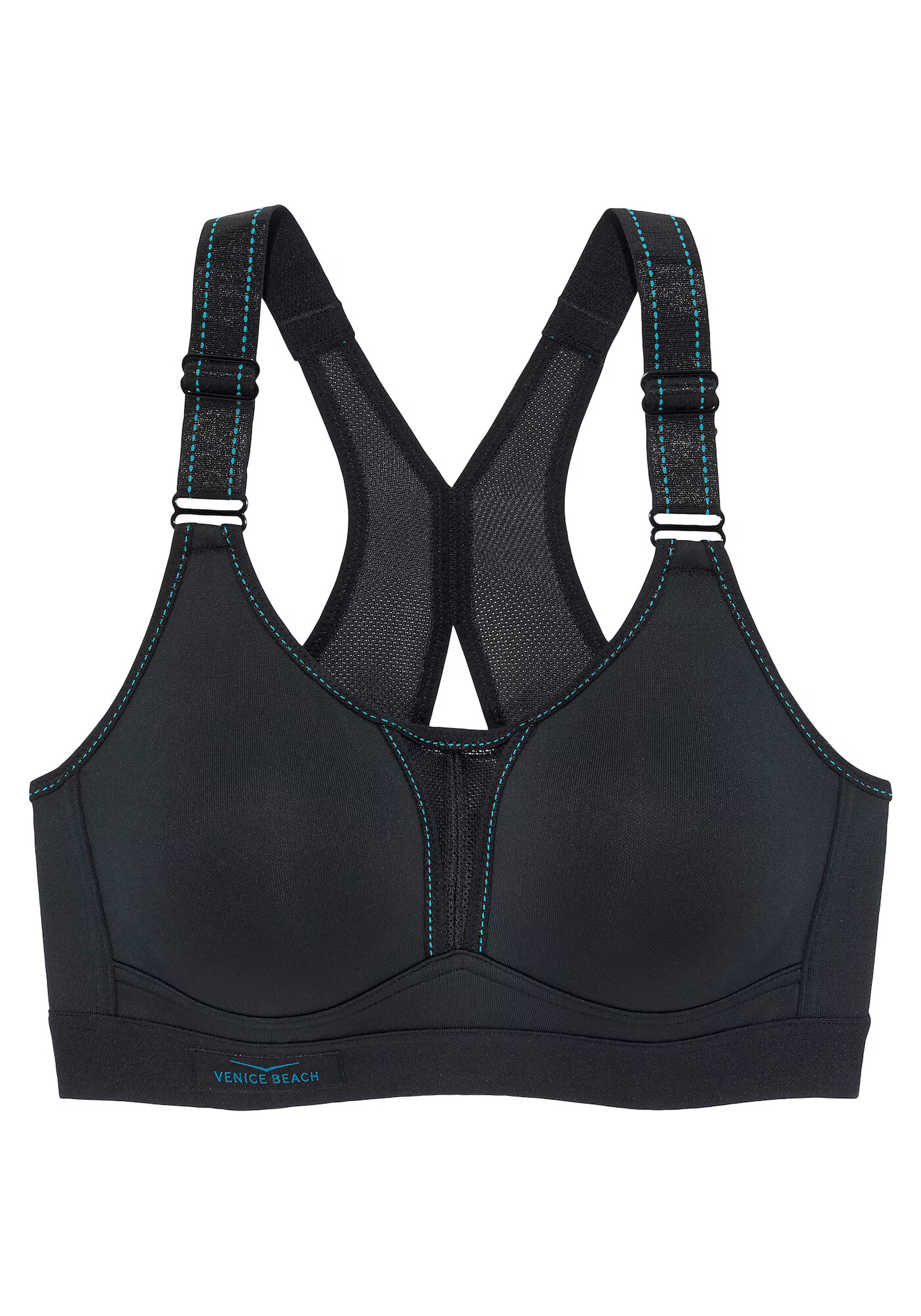 VENICE BEACH Sutien sport negru - Pled.ro