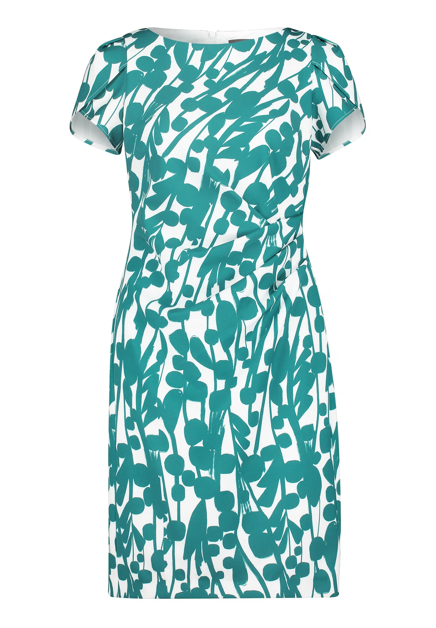 Vera Mont Rochie verde petrol / alb - Pled.ro