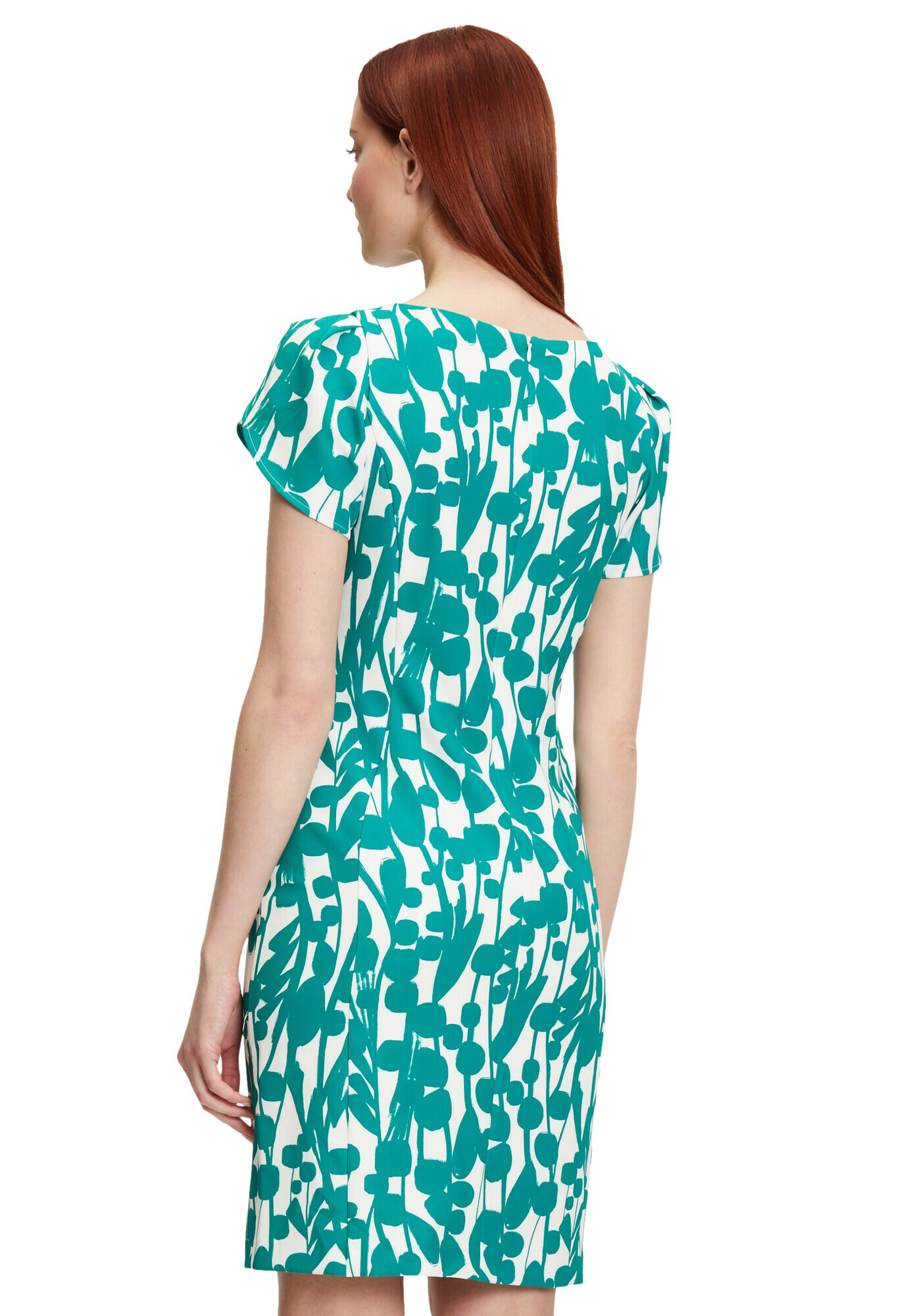 Vera Mont Rochie verde petrol / alb - Pled.ro