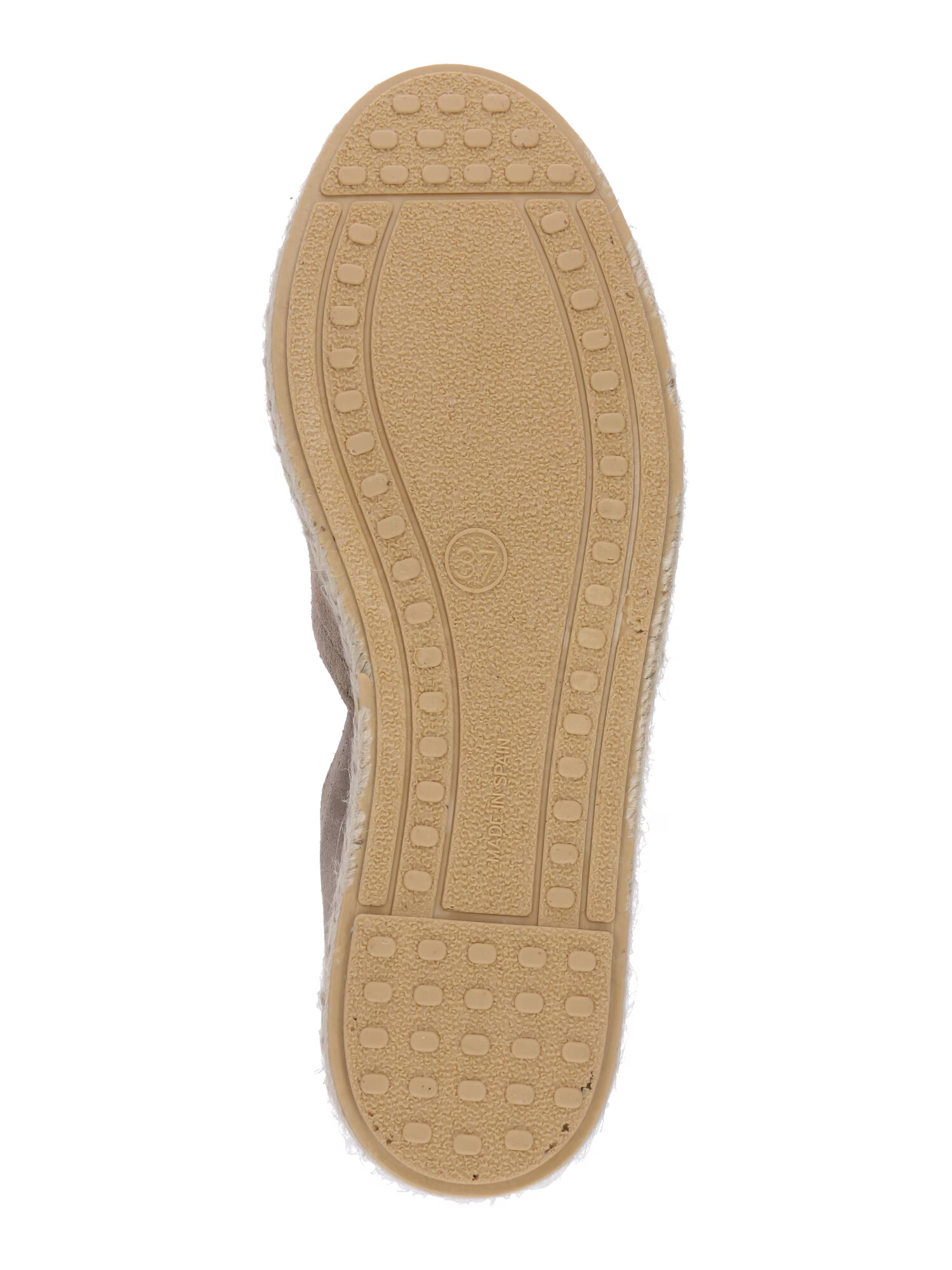 VERBENAS Espadrile 'Carmen' gri taupe - Pled.ro