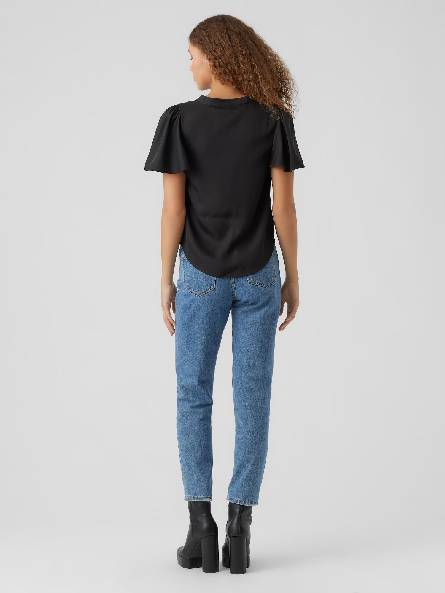 VERO MODA Bluză 'ALMA' negru - Pled.ro