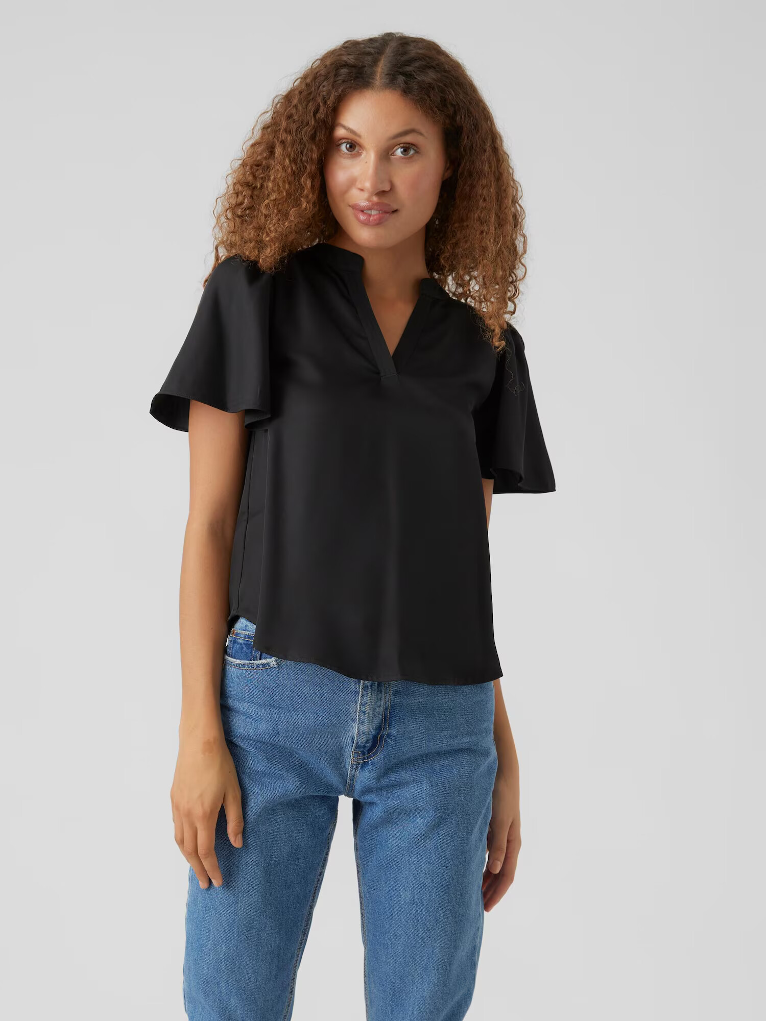 VERO MODA Bluză 'ALMA' negru - Pled.ro