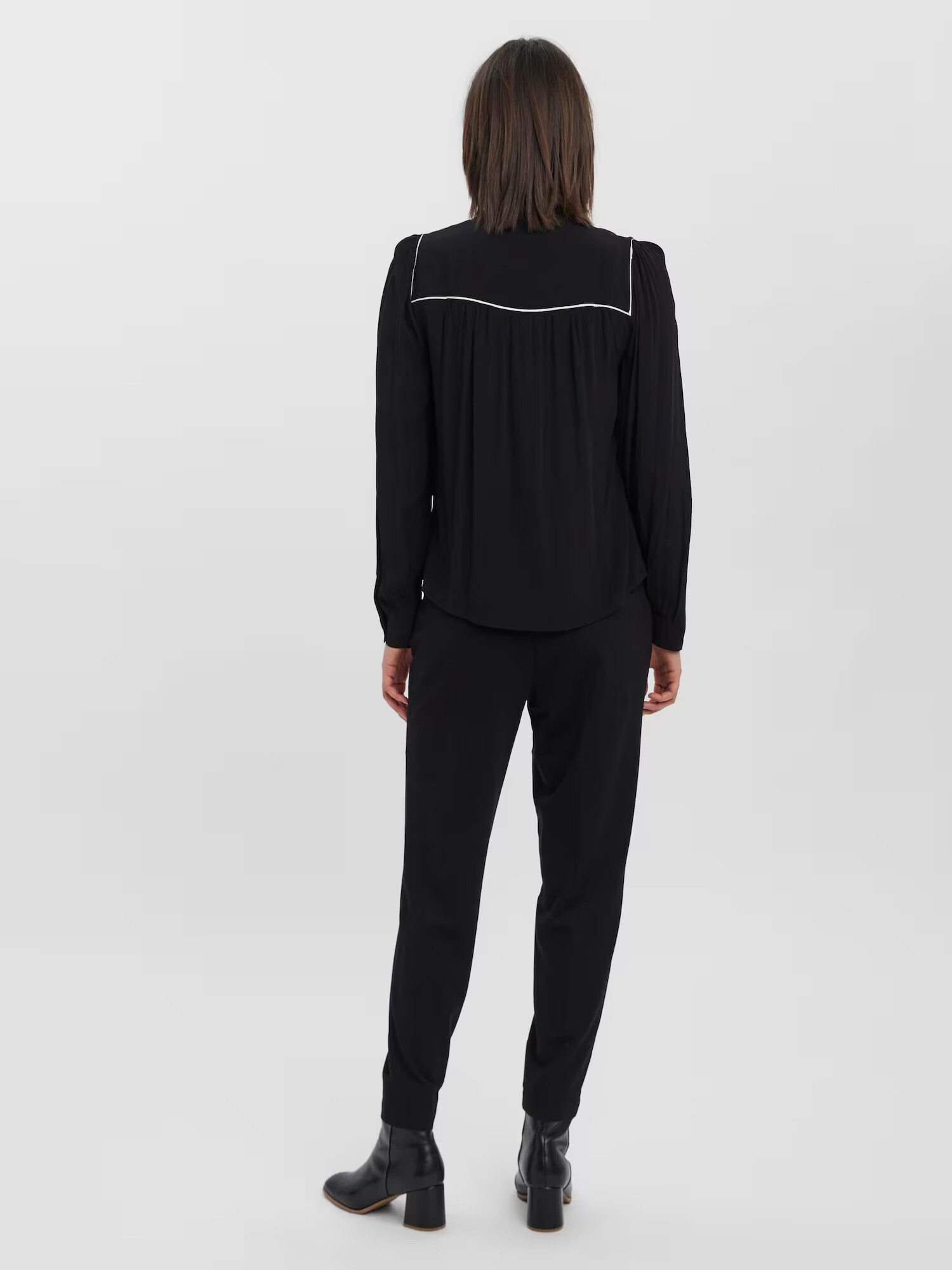 VERO MODA Bluză 'Asther' negru - Pled.ro