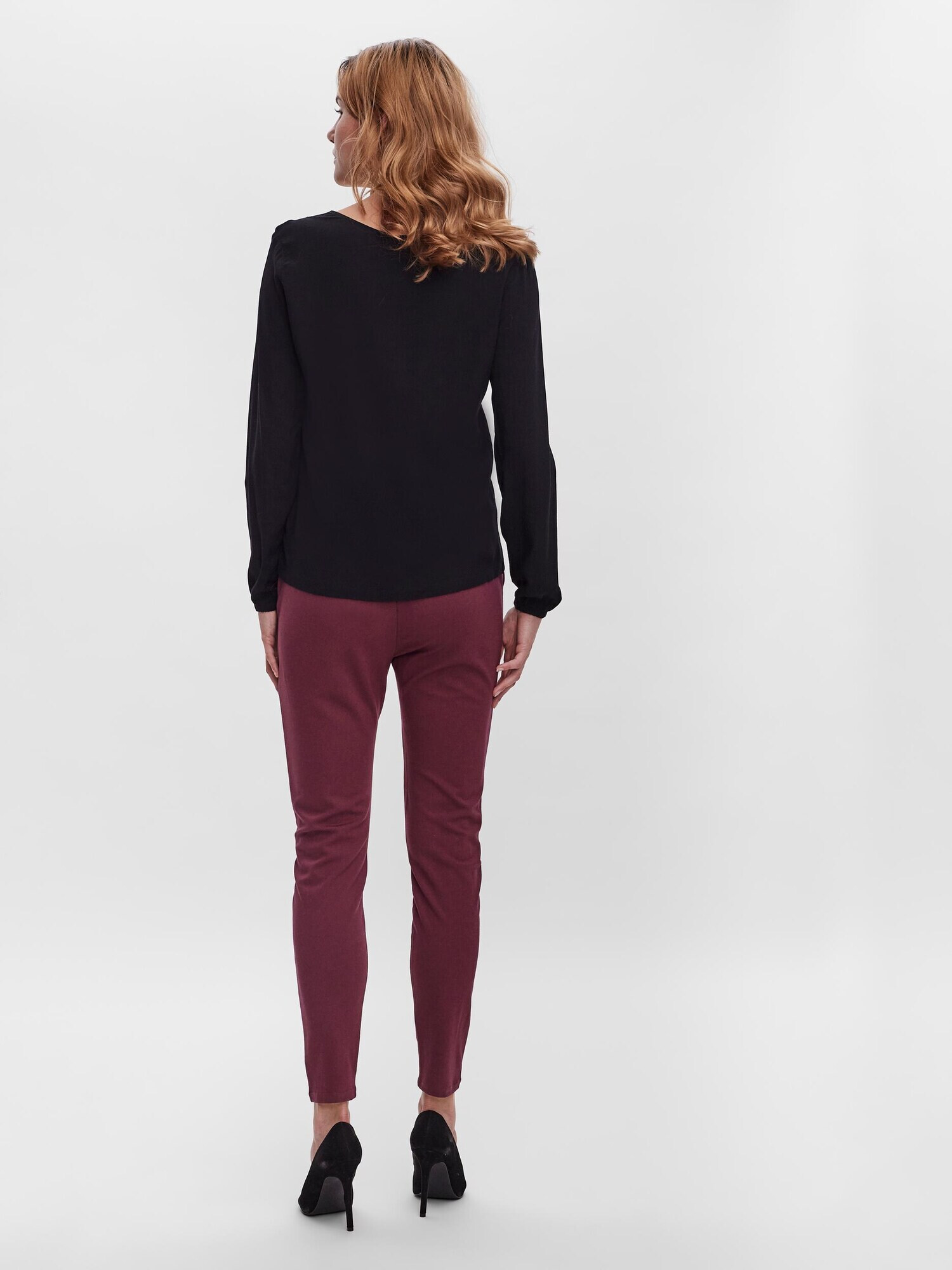 VERO MODA Bluză 'Beatrix' negru - Pled.ro