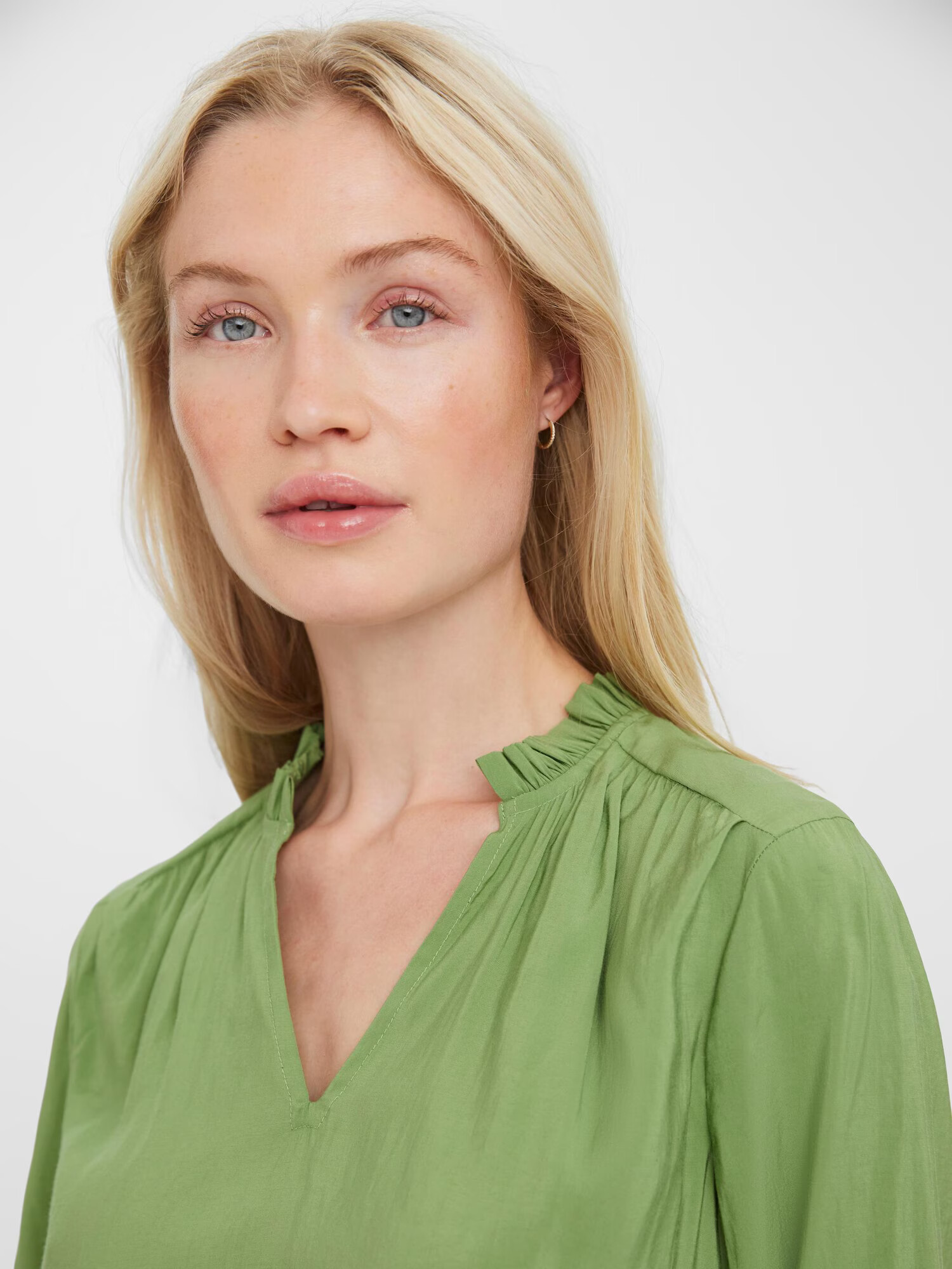 VERO MODA Bluză 'Bell' verde - Pled.ro