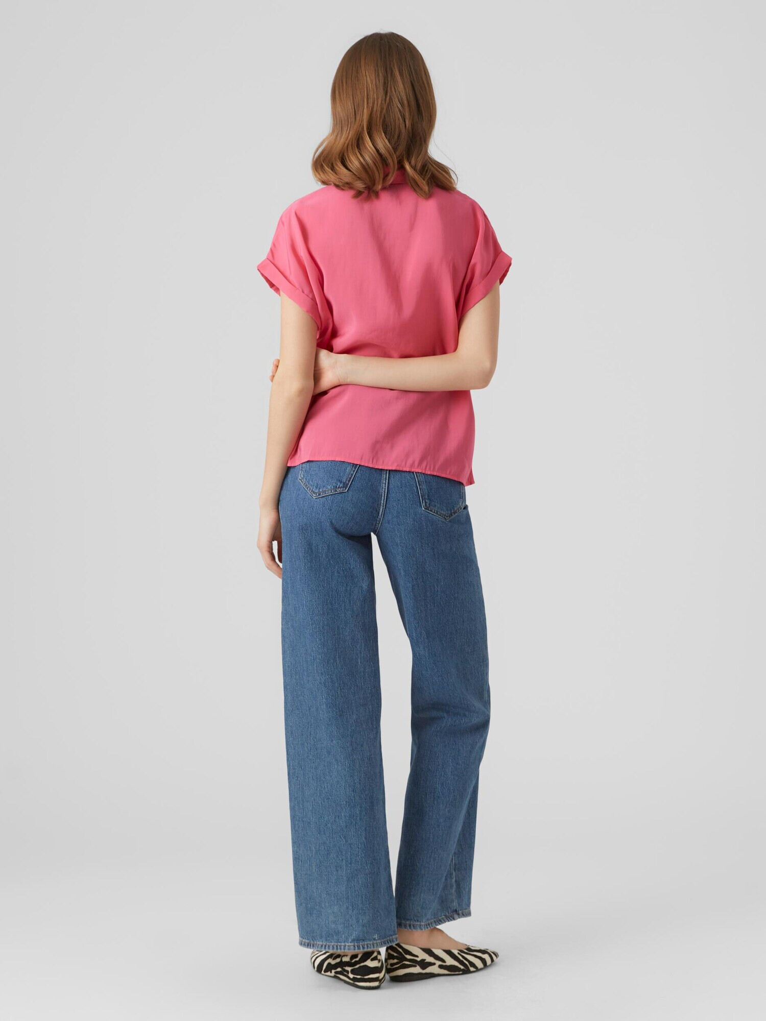 VERO MODA Bluză 'GRACE' magenta - Pled.ro