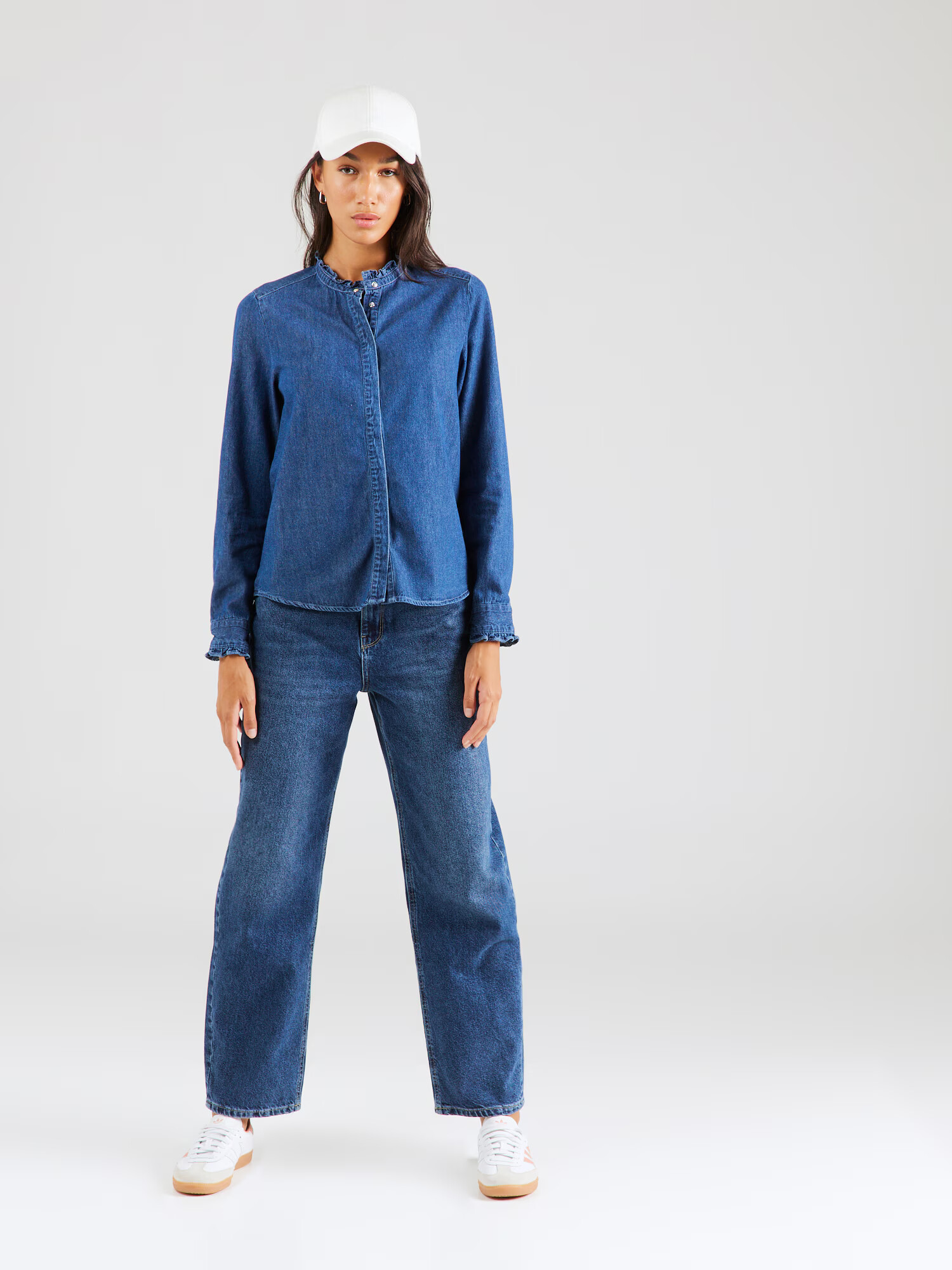 VERO MODA Bluză 'HAILEY' albastru denim - Pled.ro