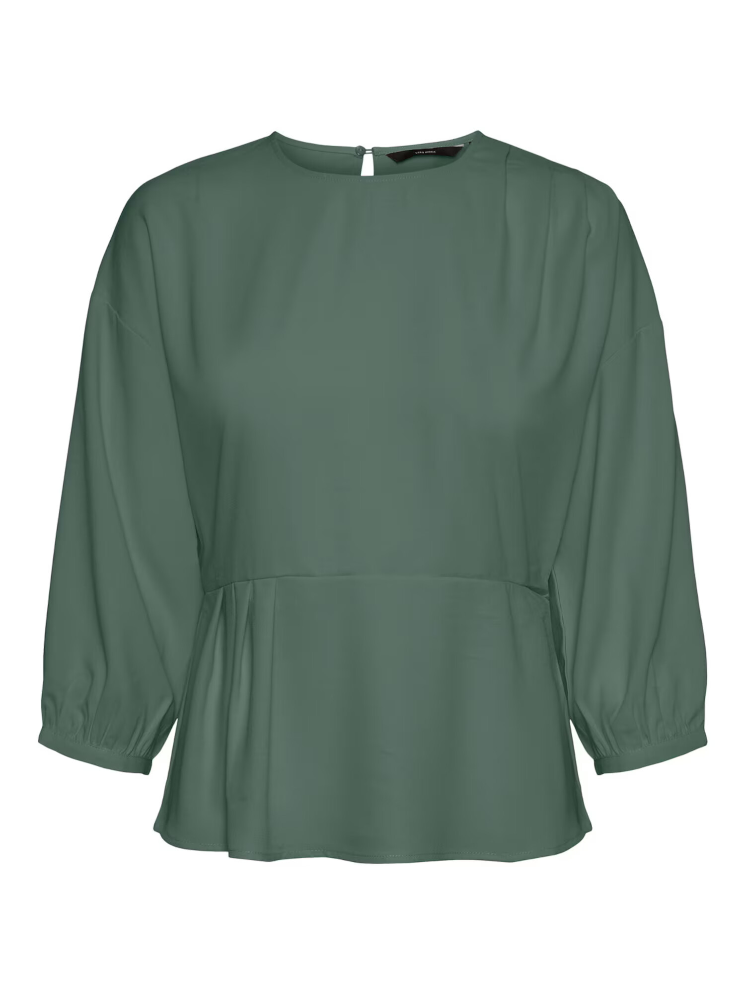 VERO MODA Bluză 'Hilda' verde smarald - Pled.ro