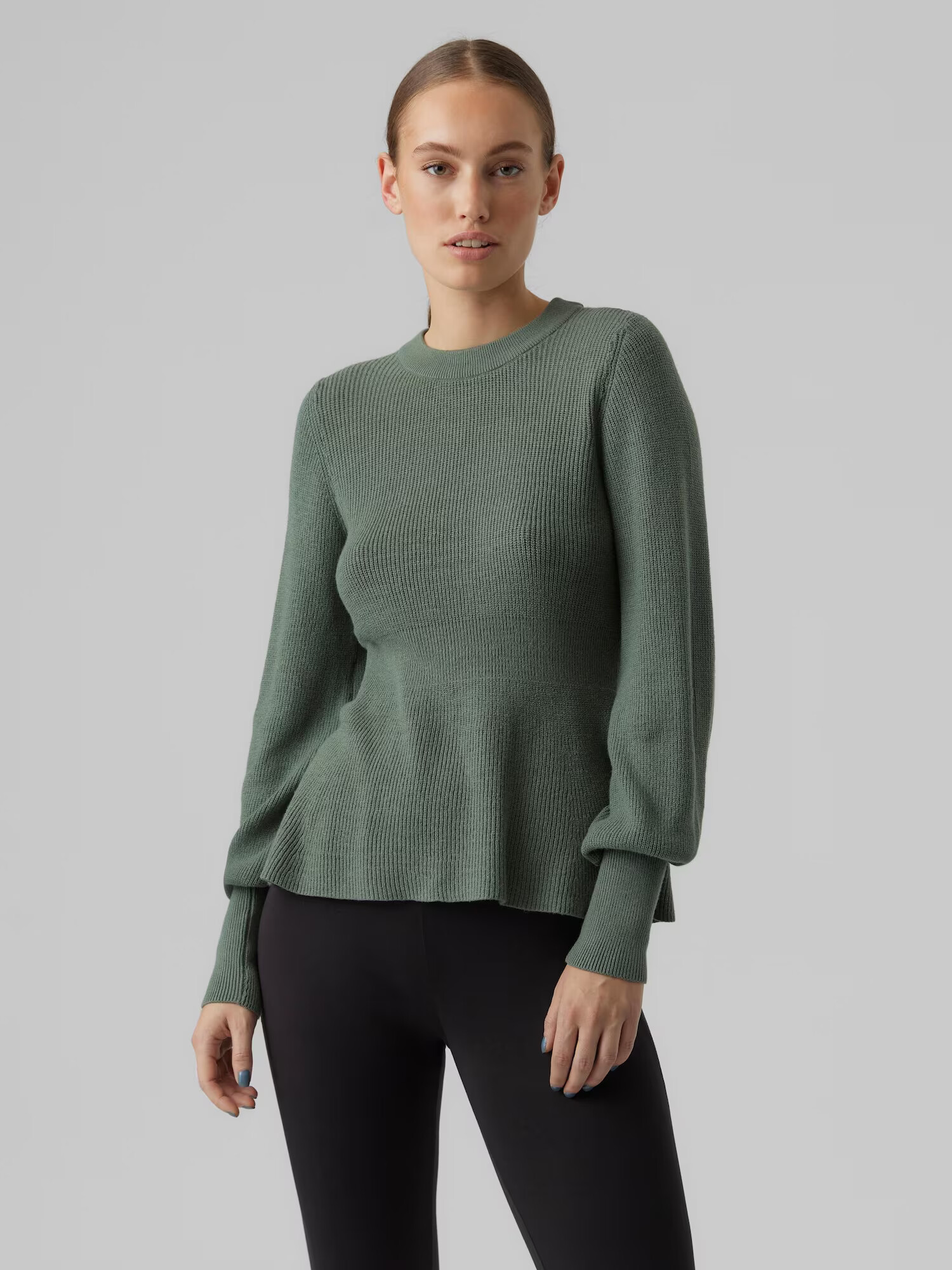 VERO MODA Bluză 'HOLLY' verde - Pled.ro