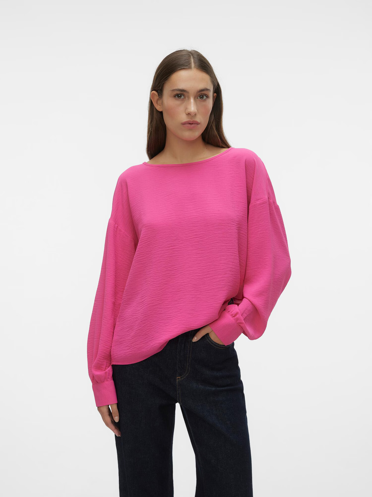 VERO MODA Bluză 'INGE' fucsia - Pled.ro