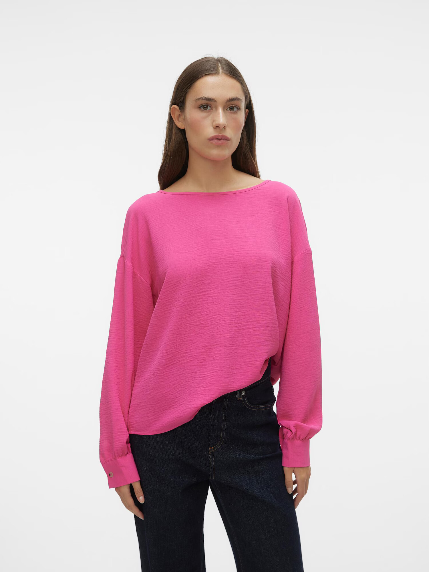 VERO MODA Bluză 'INGE' fucsia - Pled.ro