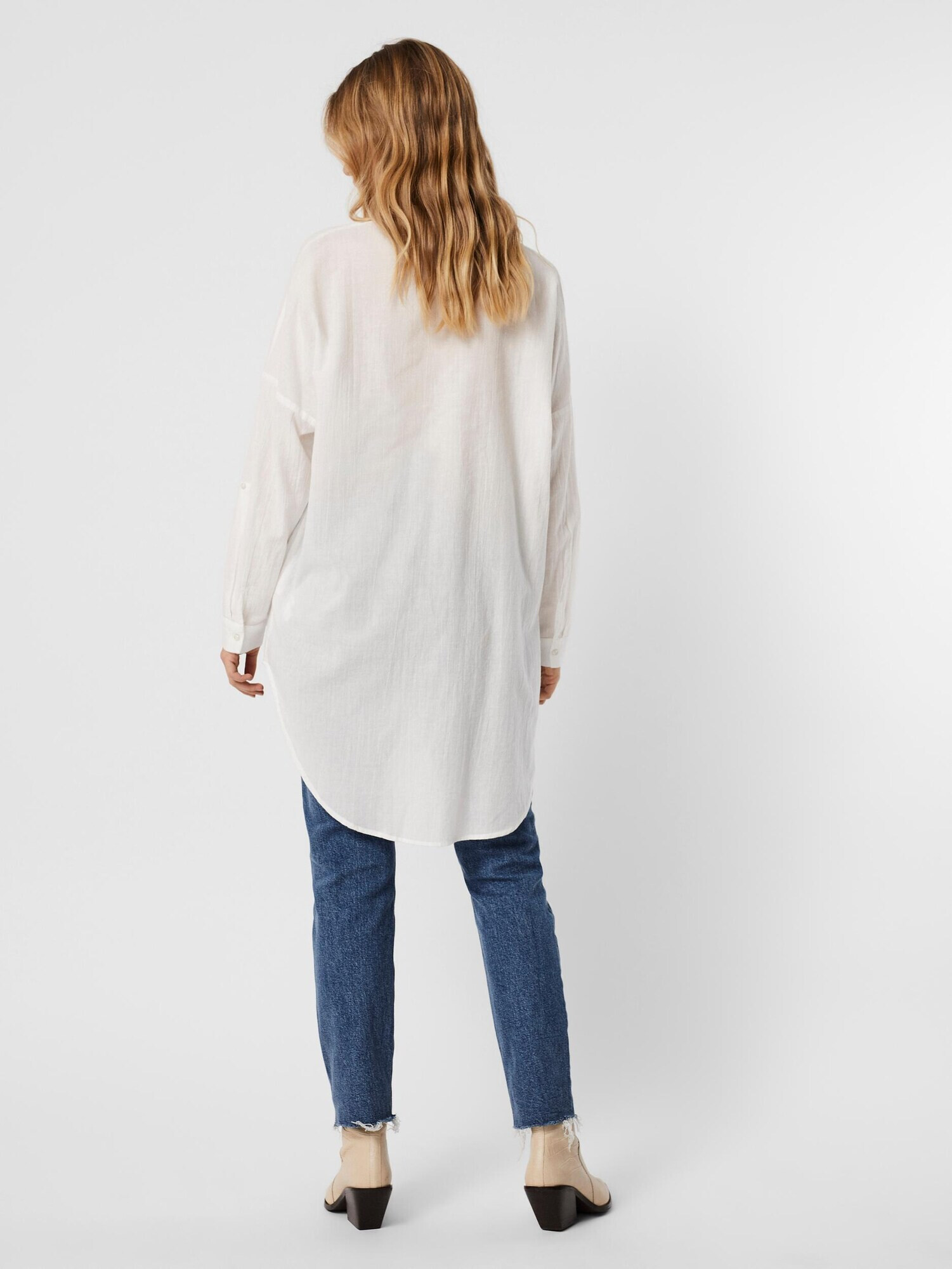 VERO MODA Bluză 'Isabell' alb - Pled.ro