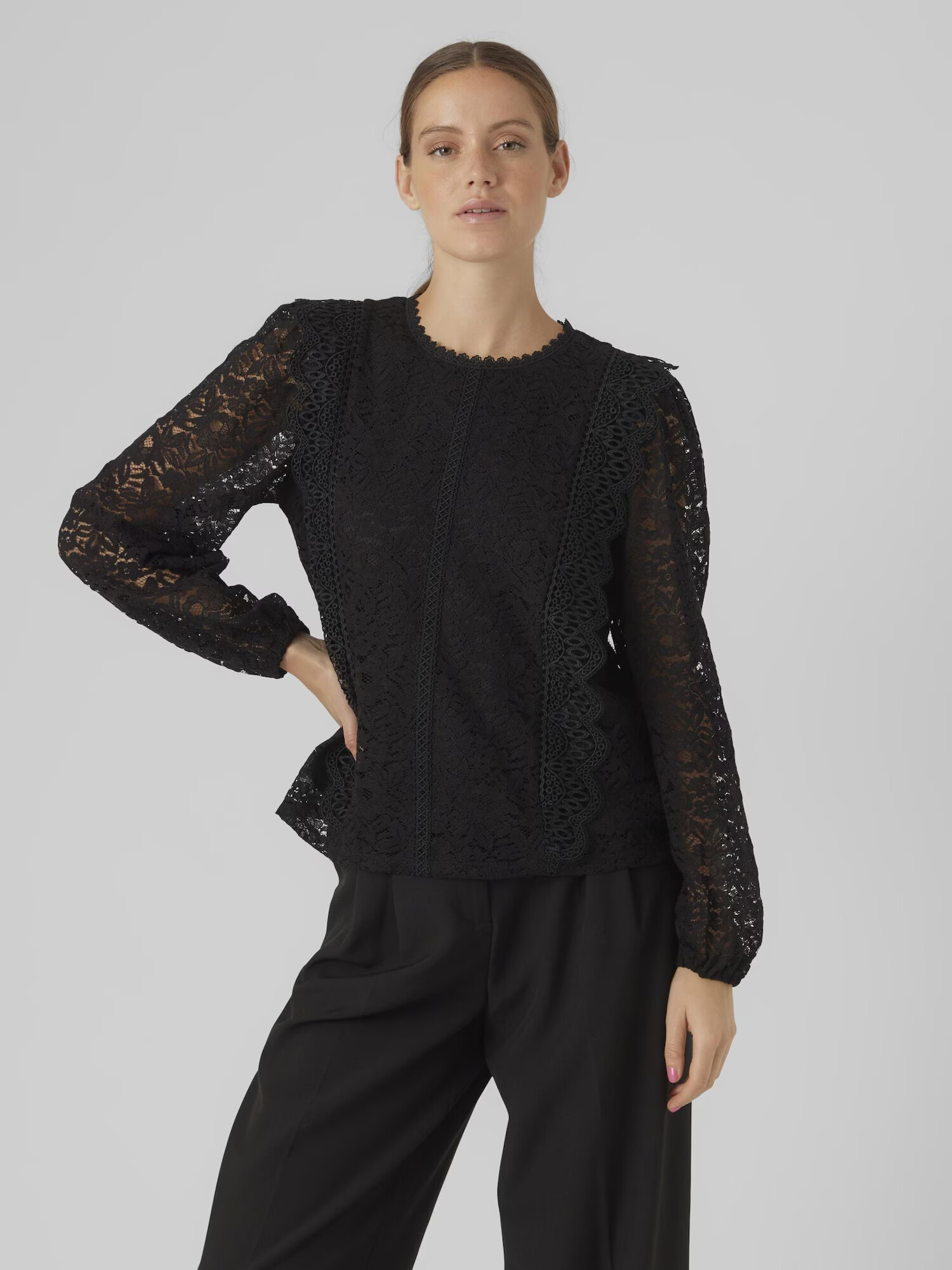 VERO MODA Bluză 'Joy' negru - Pled.ro