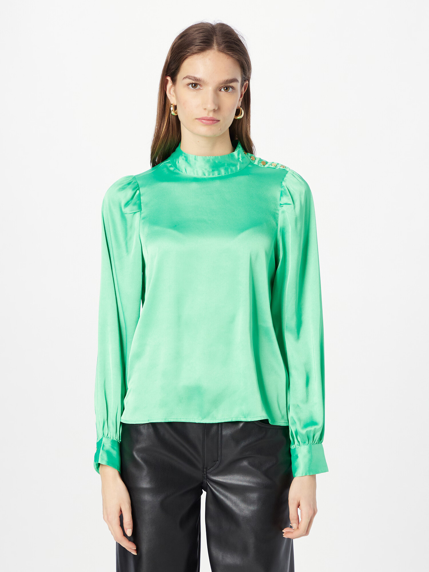 VERO MODA Bluză 'Lola' verde kiwi - Pled.ro