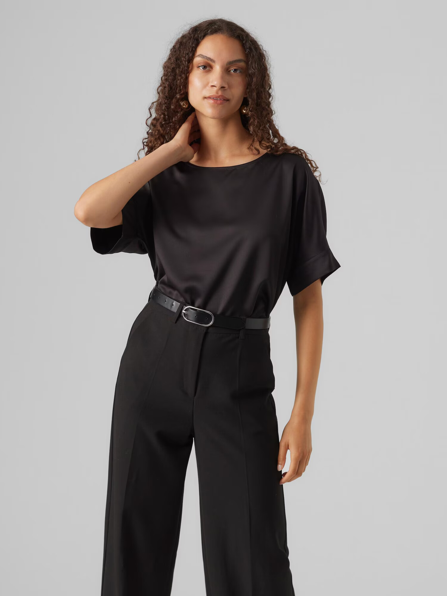 VERO MODA Bluză 'MERLE' negru - Pled.ro