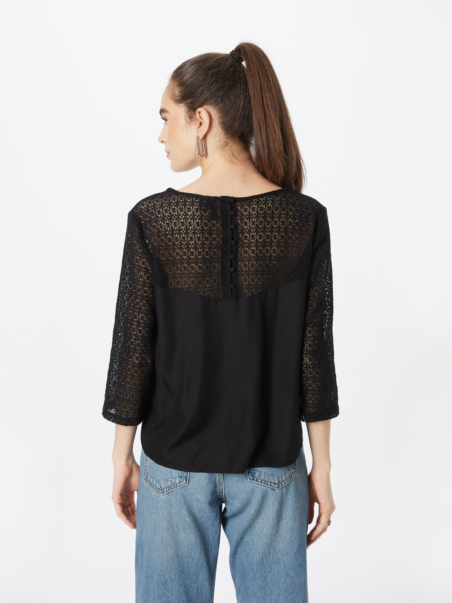 VERO MODA Bluză 'MIA' negru - Pled.ro