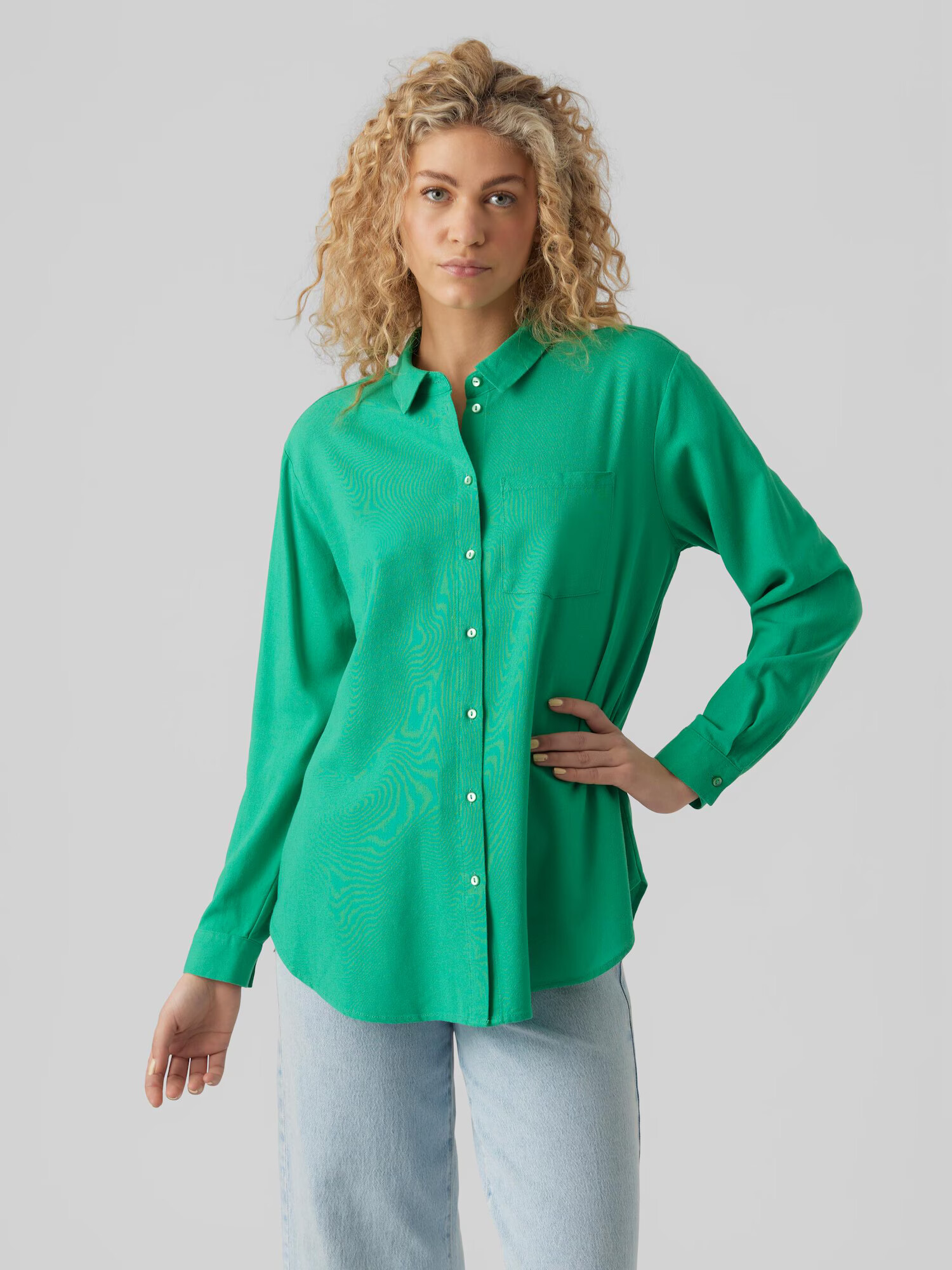 VERO MODA Bluză 'Mymilo' verde - Pled.ro