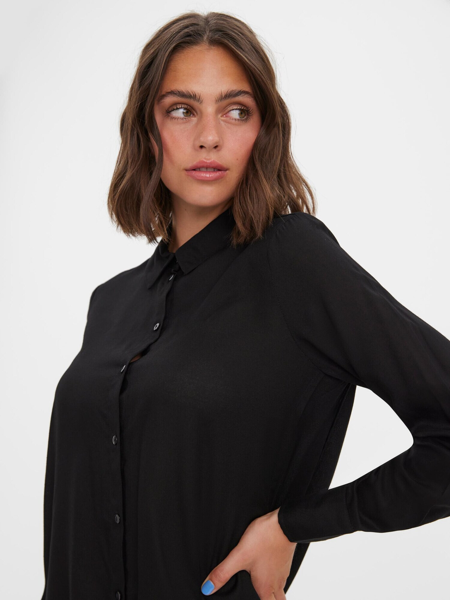 VERO MODA Bluză negru - Pled.ro