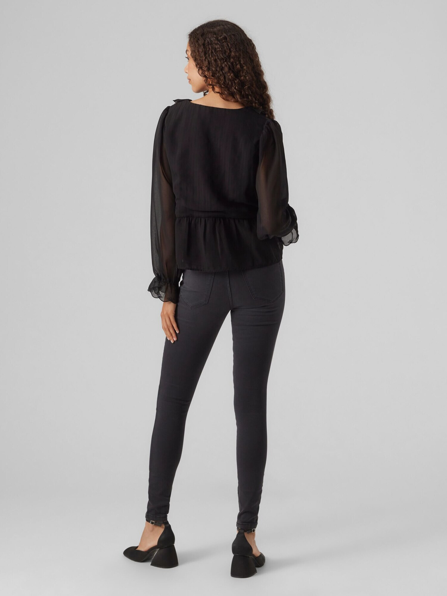 VERO MODA Bluză 'NOLA' negru - Pled.ro