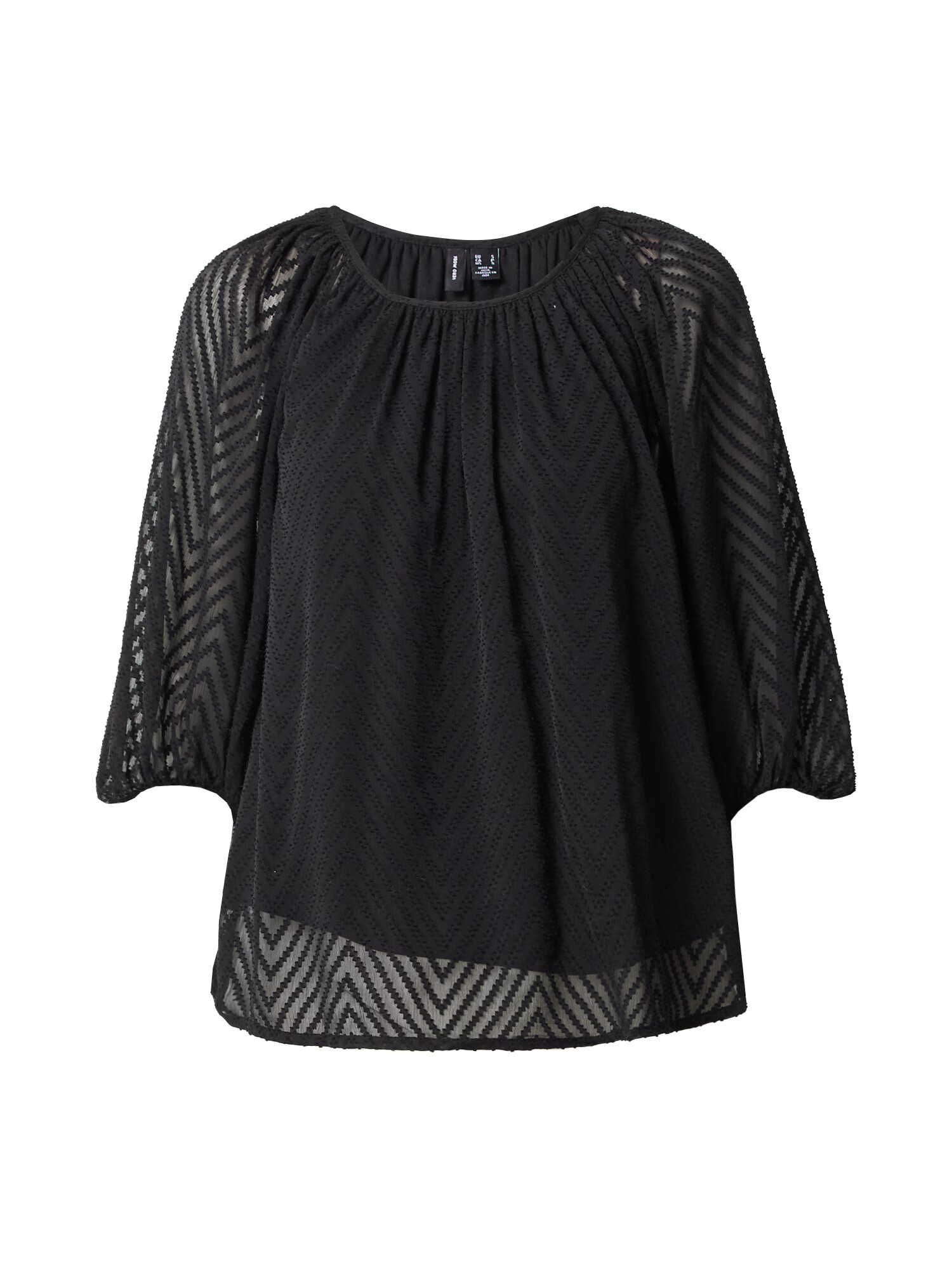 VERO MODA Bluză 'NORA' negru - Pled.ro