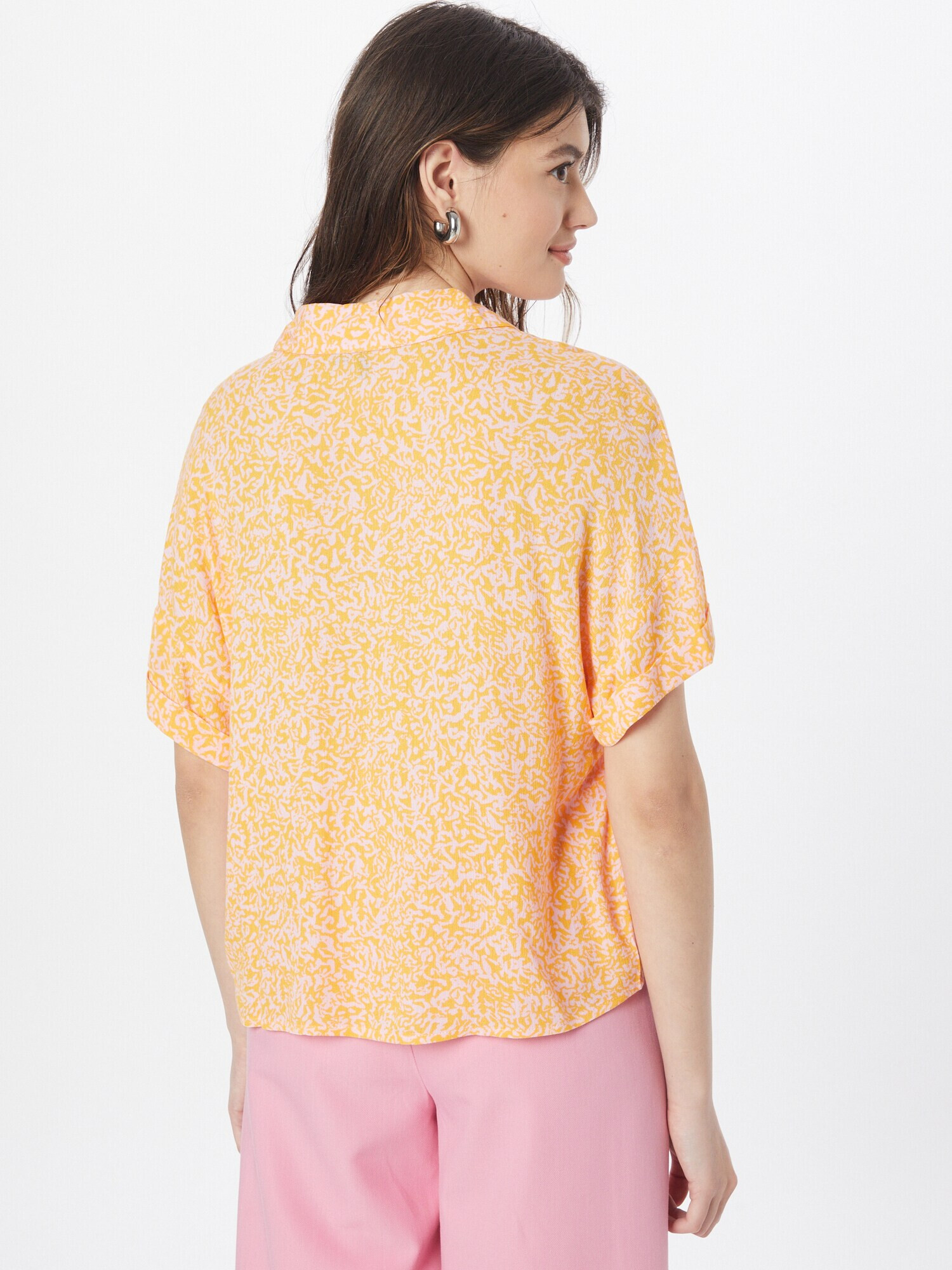 VERO MODA Bluză portocaliu / roz pastel - Pled.ro