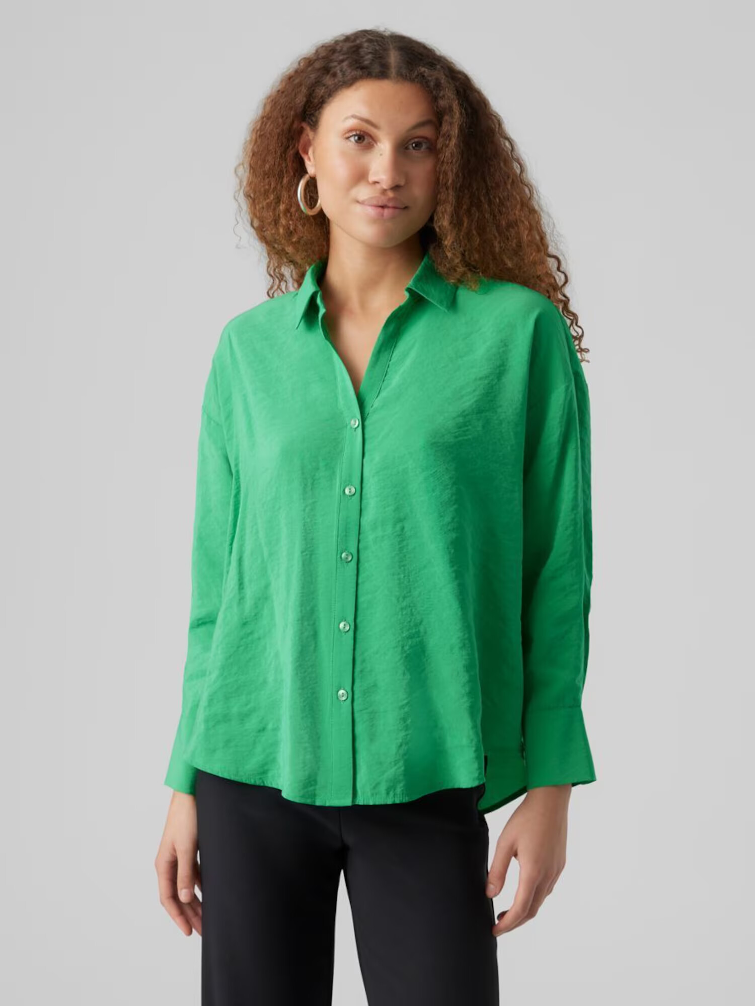 VERO MODA Bluză 'Queeny' verde iarbă - Pled.ro