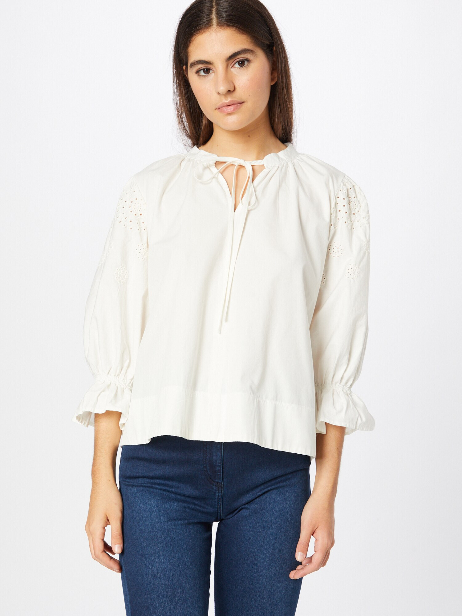 VERO MODA Bluză 'RIANNE' alb natural - Pled.ro