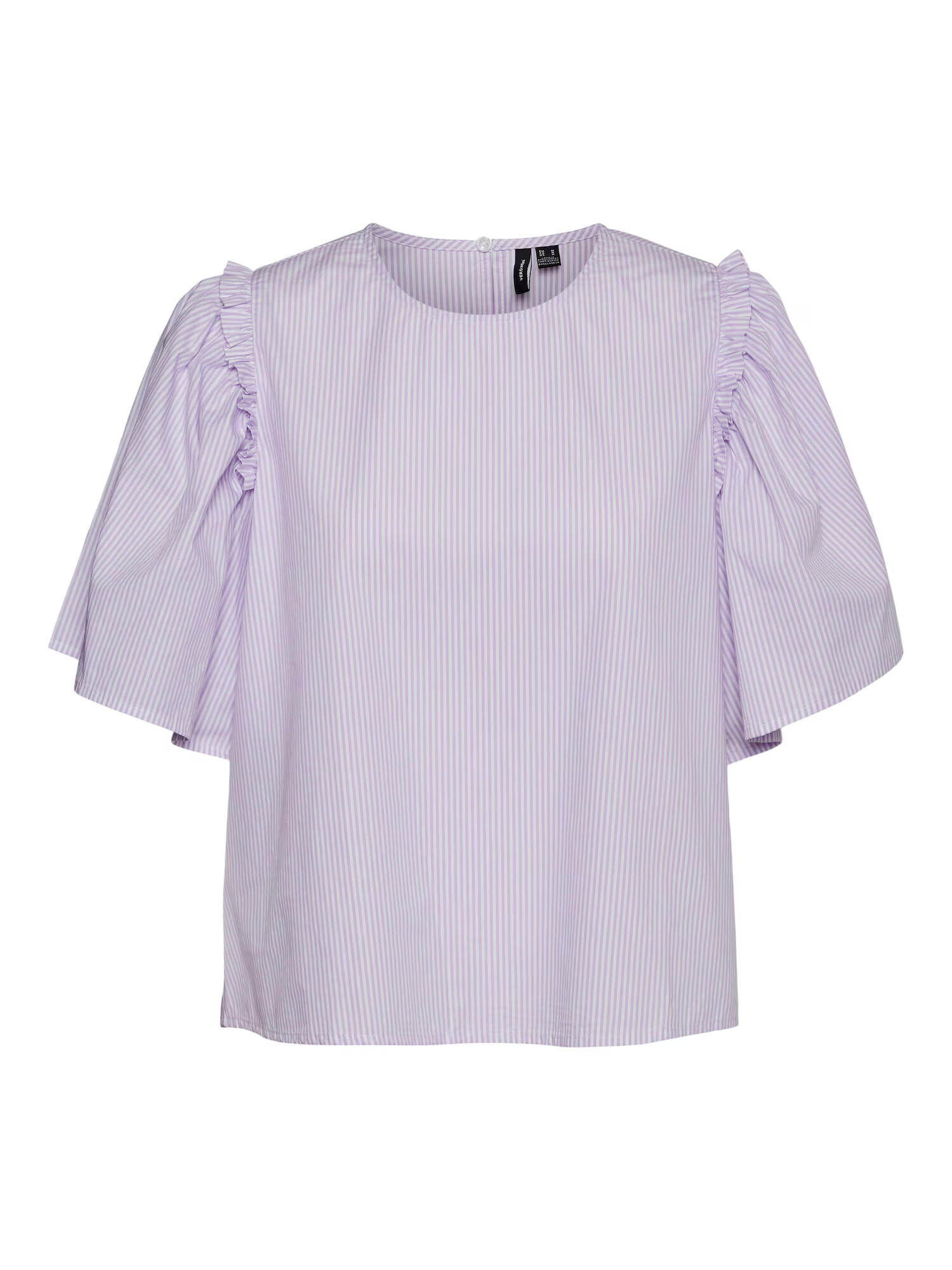 VERO MODA Bluză 'Simla' mov pastel / alb - Pled.ro