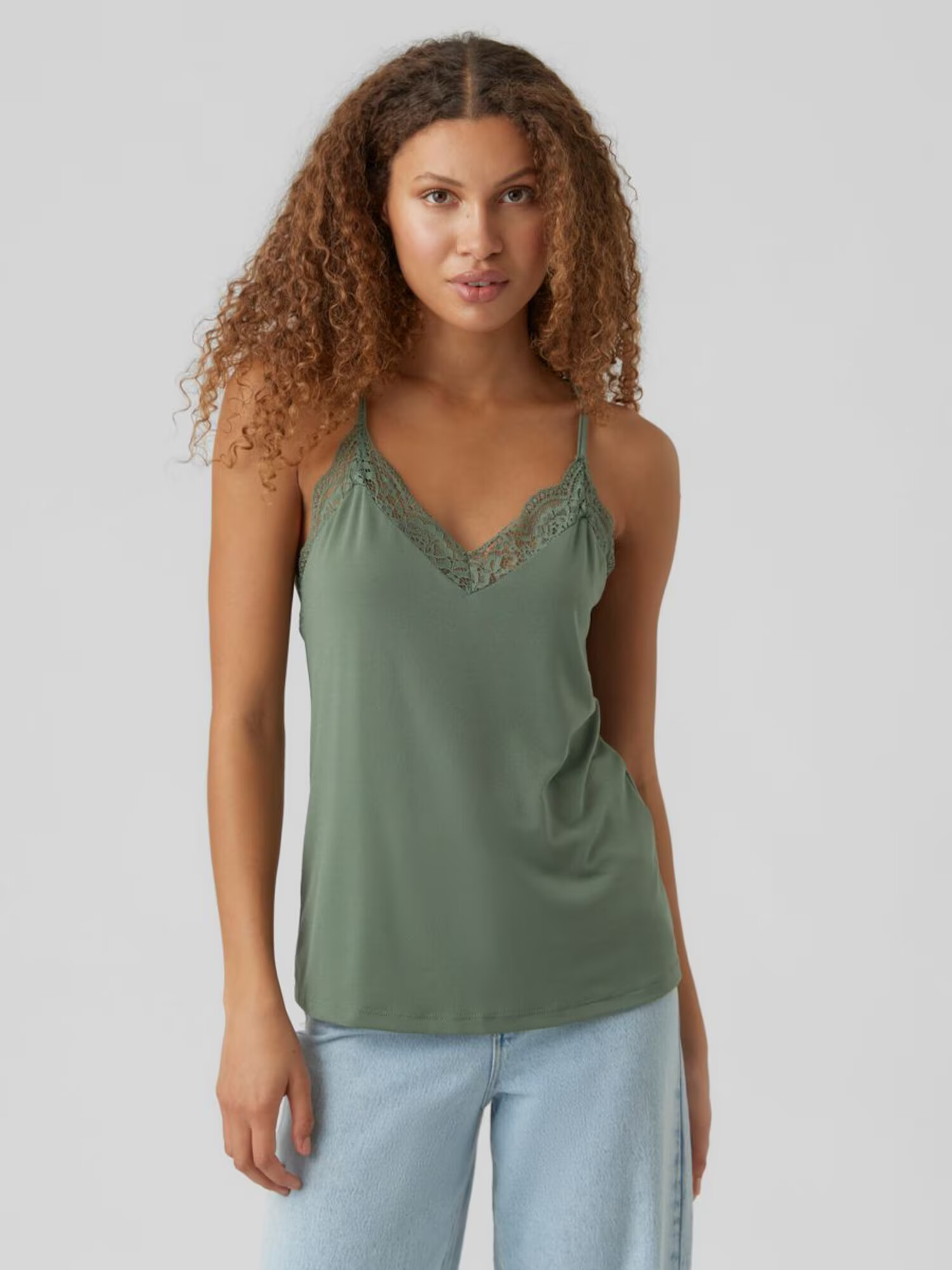 VERO MODA Bluză verde - Pled.ro