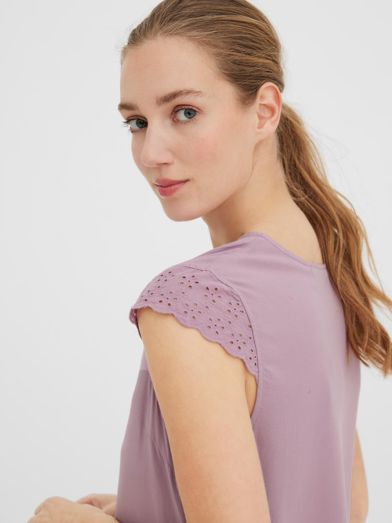 VERO MODA Bluză 'VICA' mauve - Pled.ro