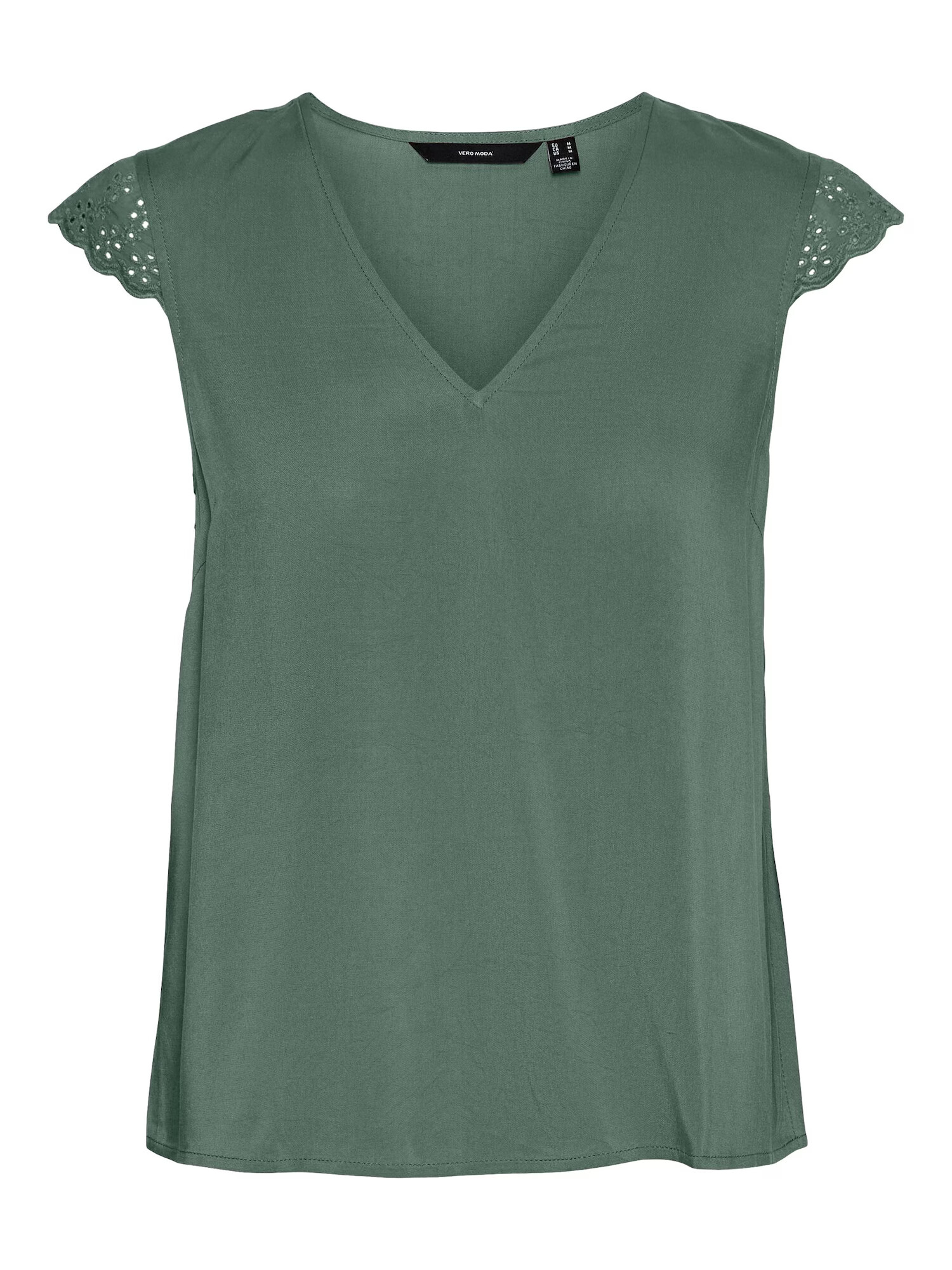 VERO MODA Bluză 'Vica' verde - Pled.ro