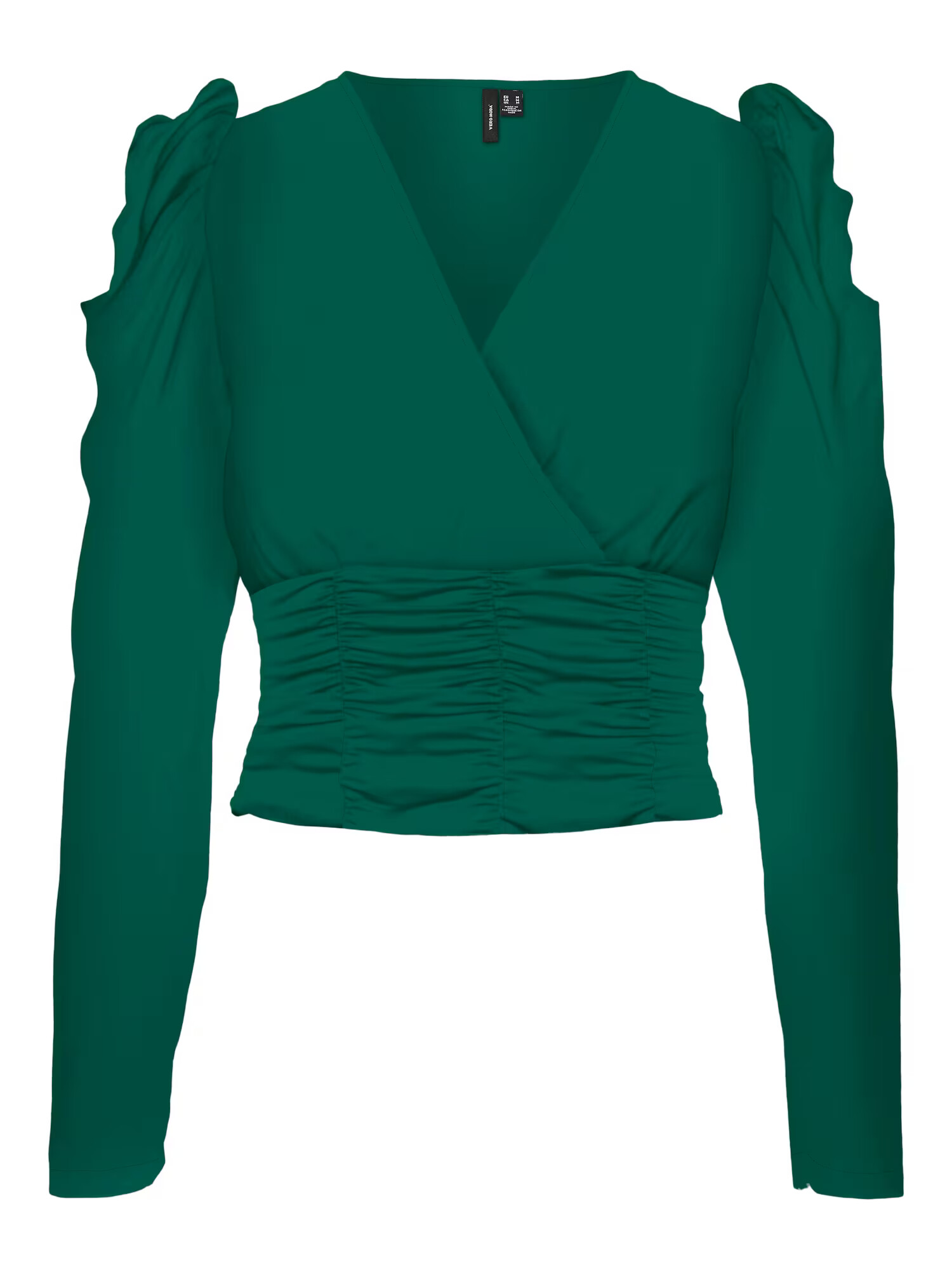 VERO MODA Bluză 'Xenia' verde smarald - Pled.ro