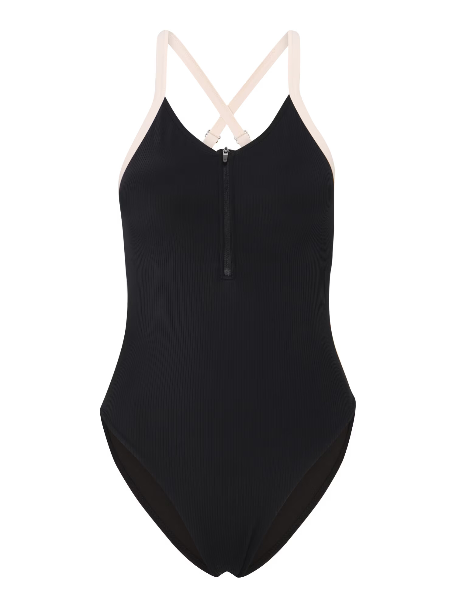 VERO MODA Costum de baie întreg negru / alb - Pled.ro