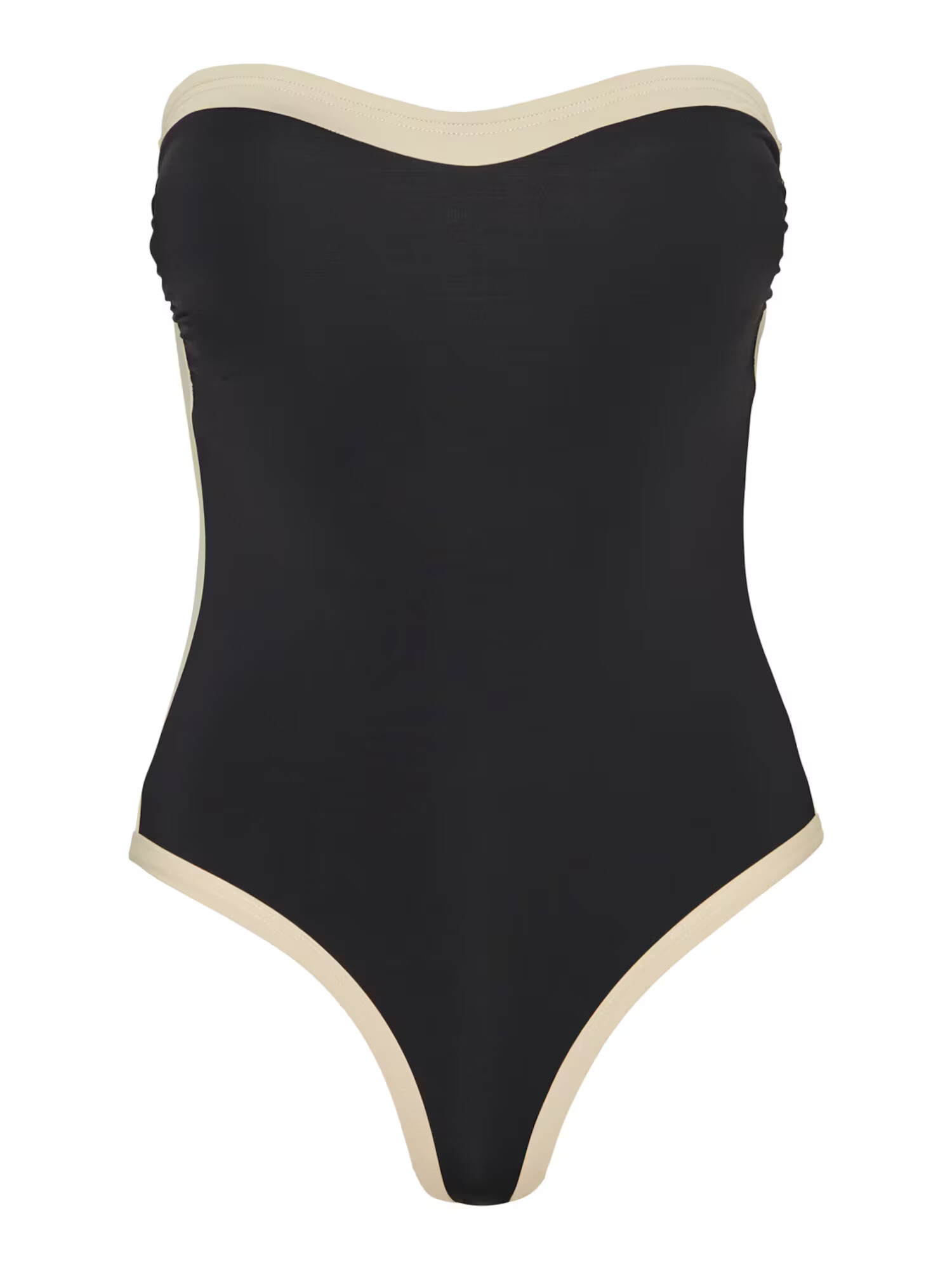 VERO MODA Costum de baie întreg negru / alb - Pled.ro