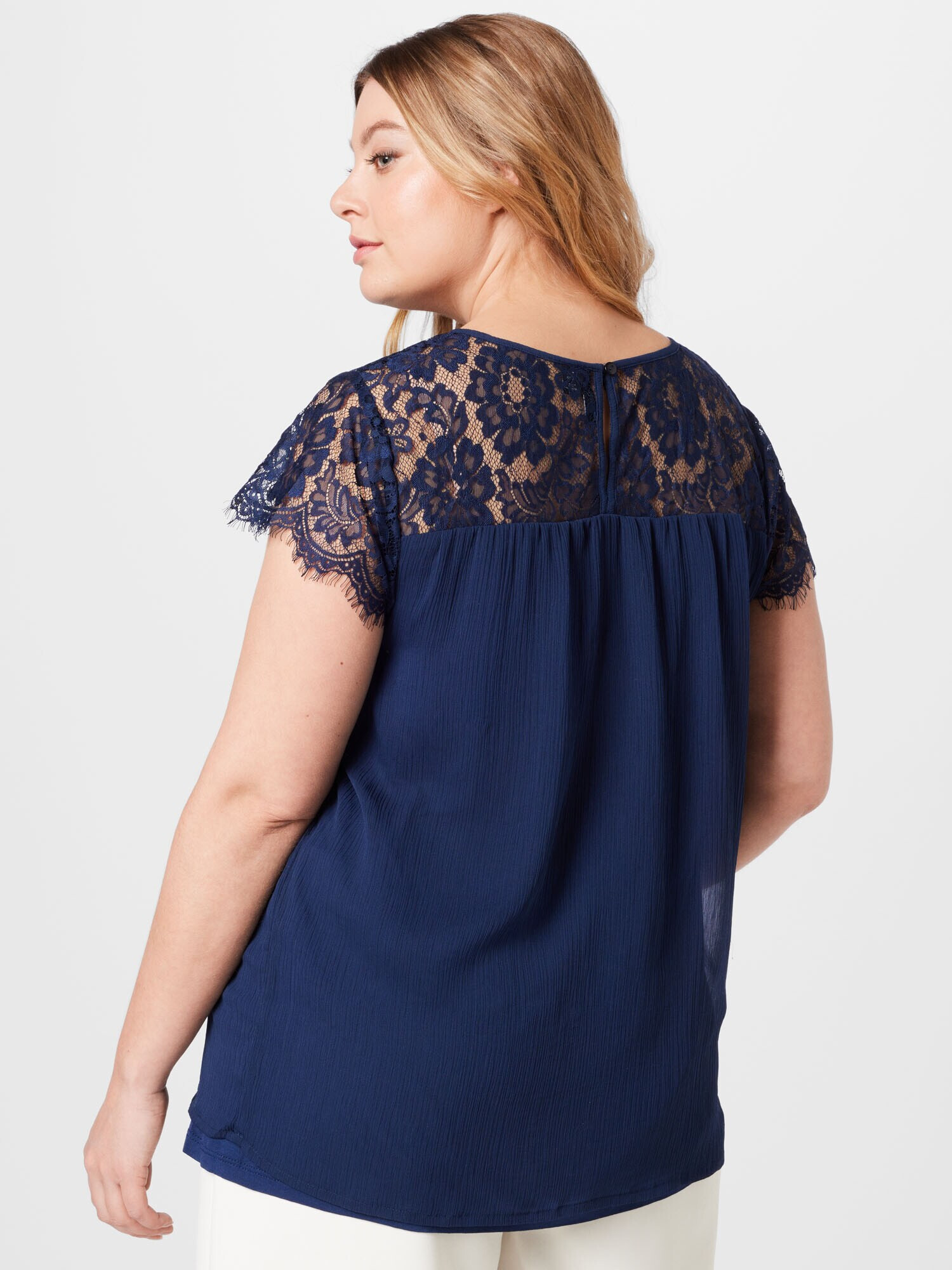 Vero Moda Curve Bluză bleumarin - Pled.ro