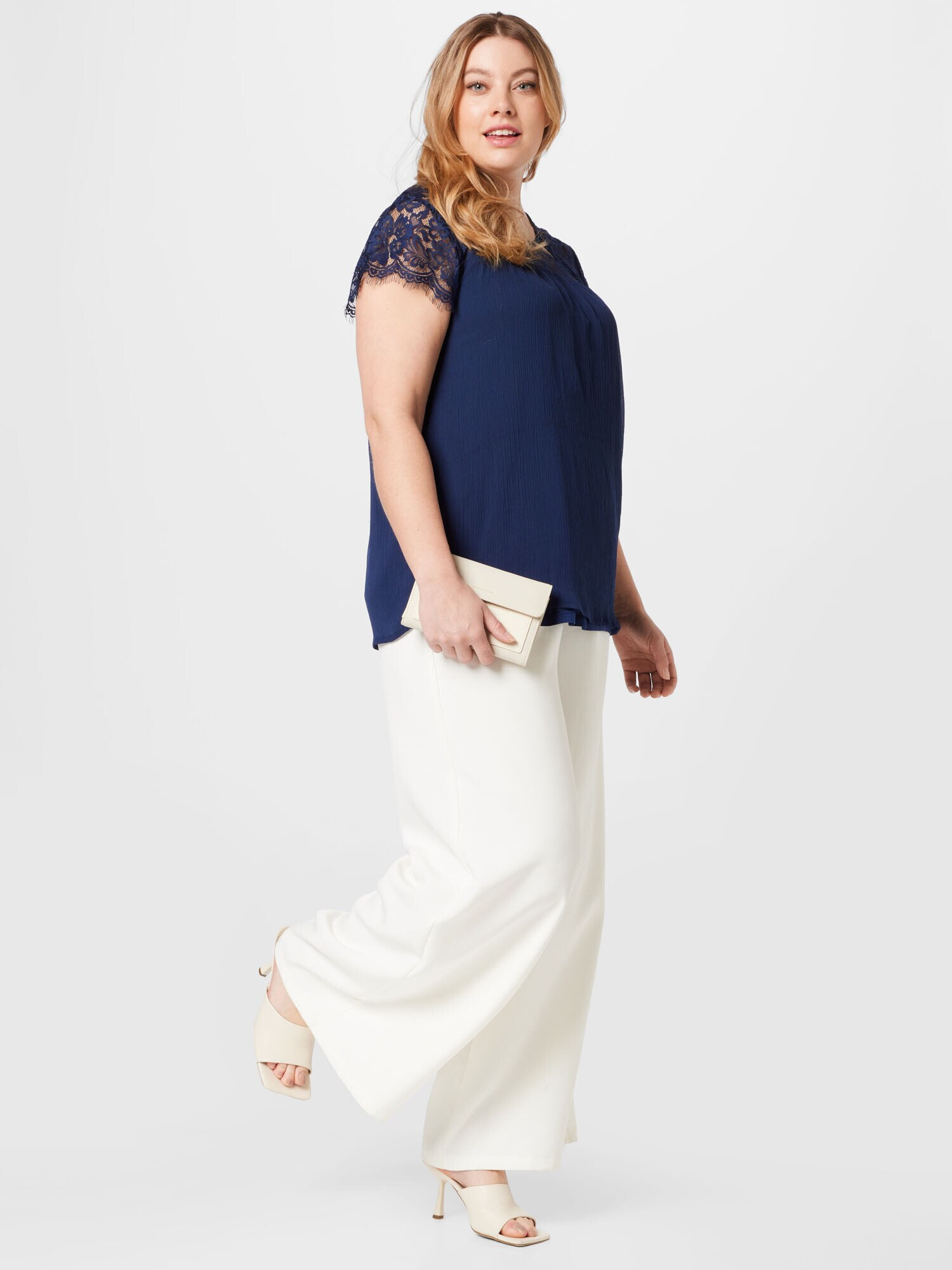 Vero Moda Curve Bluză bleumarin - Pled.ro