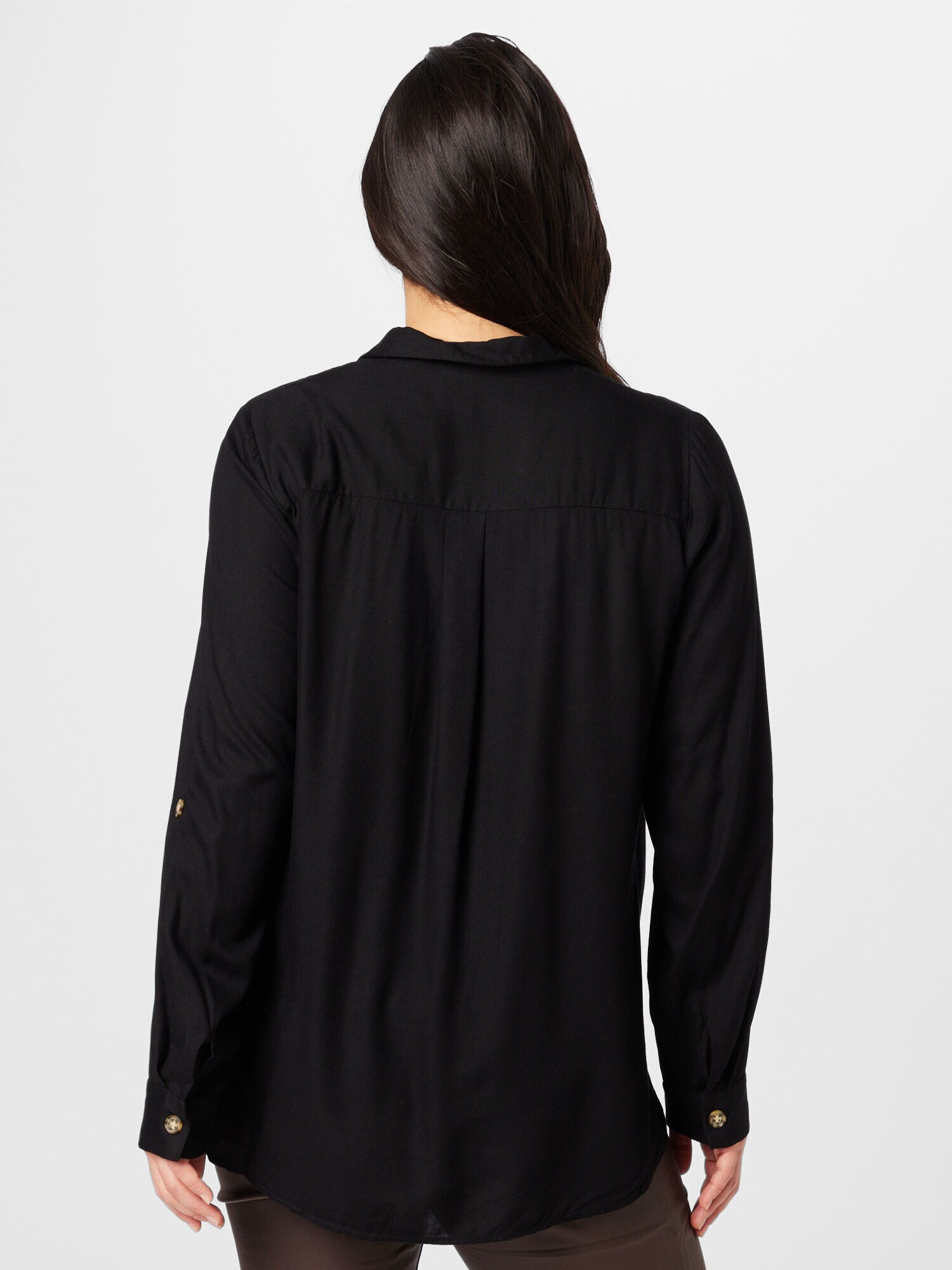 Vero Moda Curve Bluză 'Bumpy' negru - Pled.ro