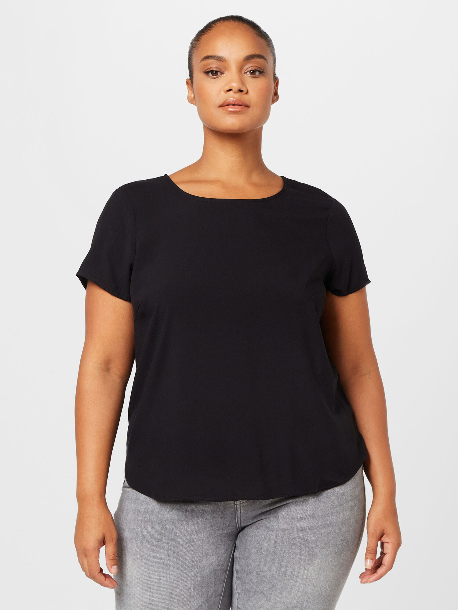 Vero Moda Curve Bluză 'CEASY JOY' negru - Pled.ro