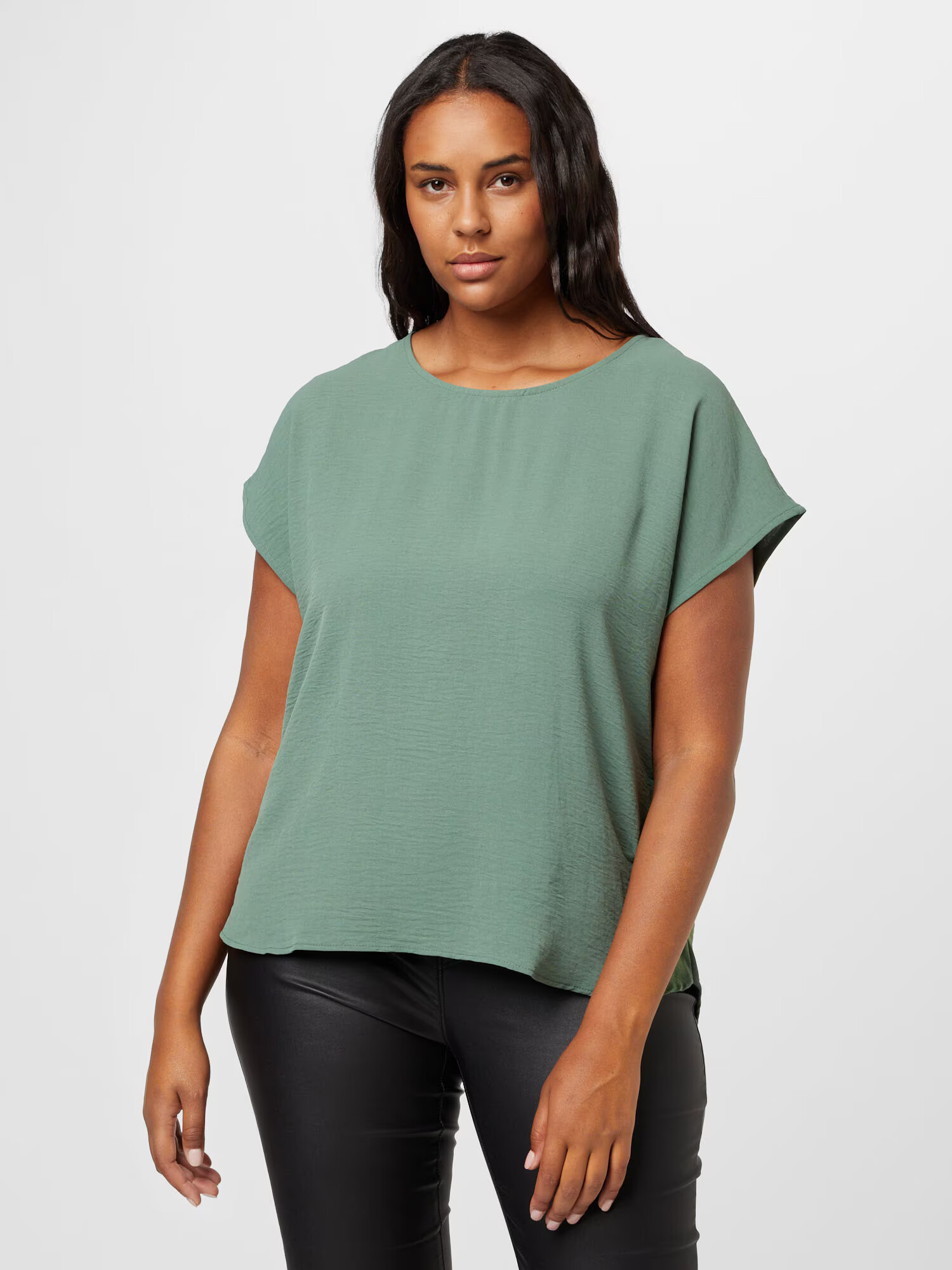 Vero Moda Curve Bluză 'CINGE' verde jad - Pled.ro