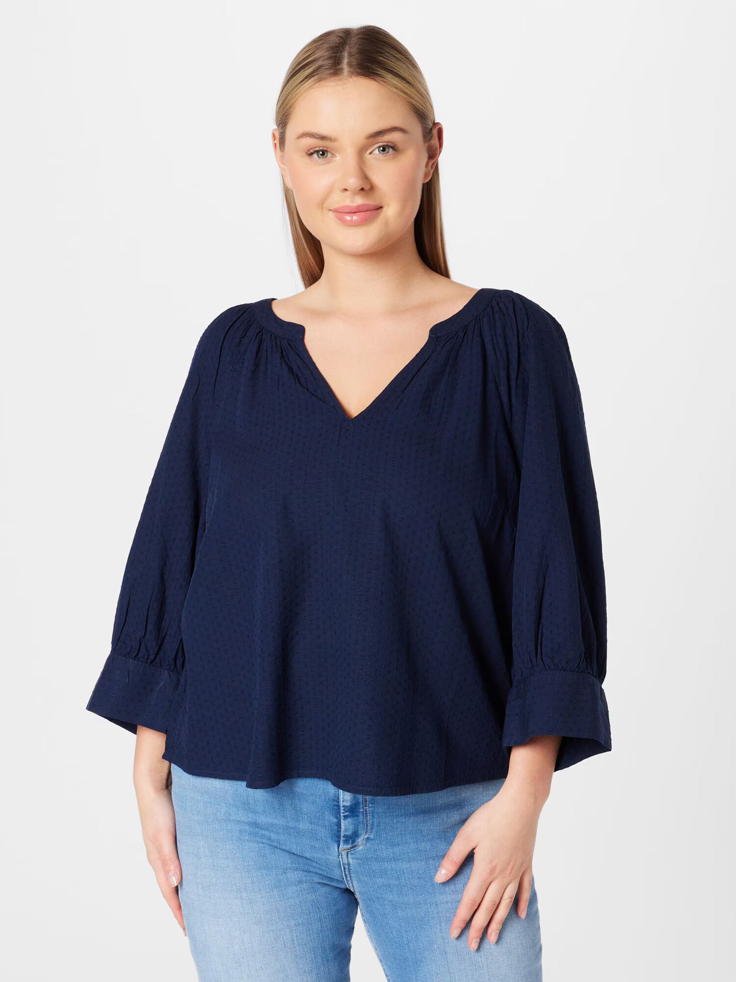 Vero Moda Curve Bluză 'Elsa' bleumarin - Pled.ro