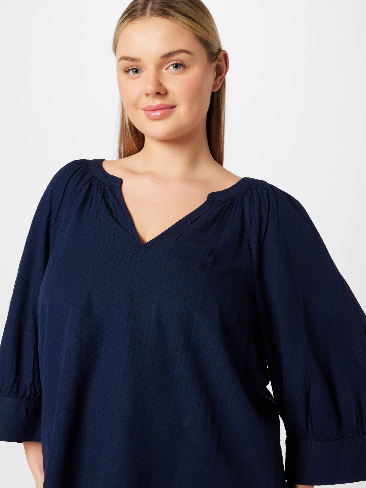 Vero Moda Curve Bluză 'Elsa' bleumarin - Pled.ro