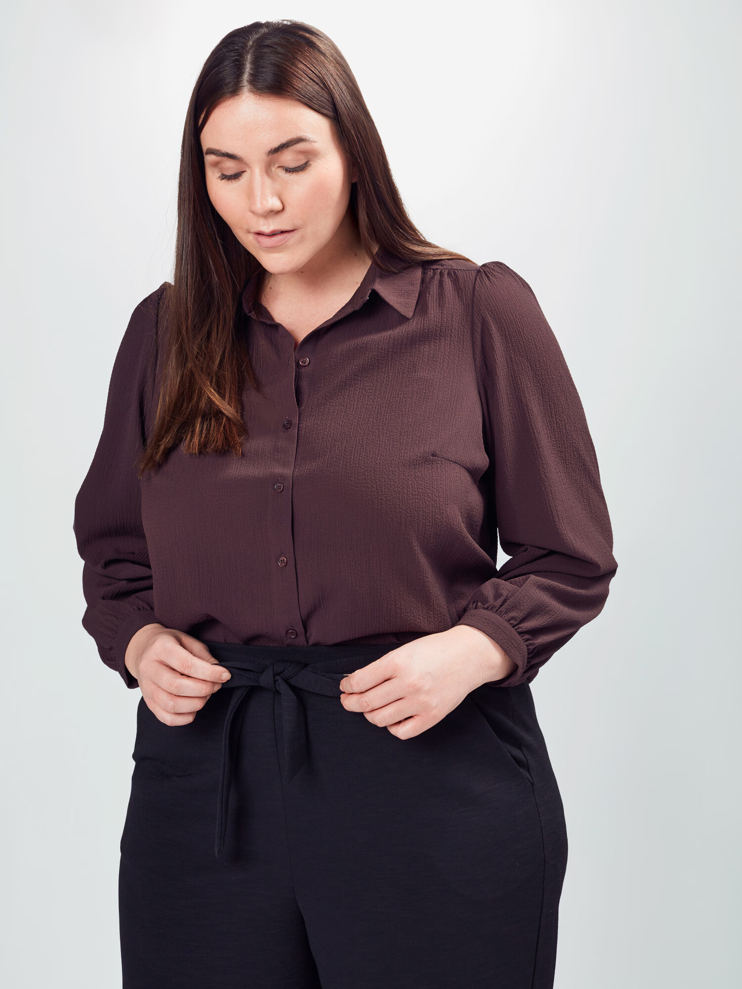 Vero Moda Curve Bluză 'MAYA' mov vânătă - Pled.ro