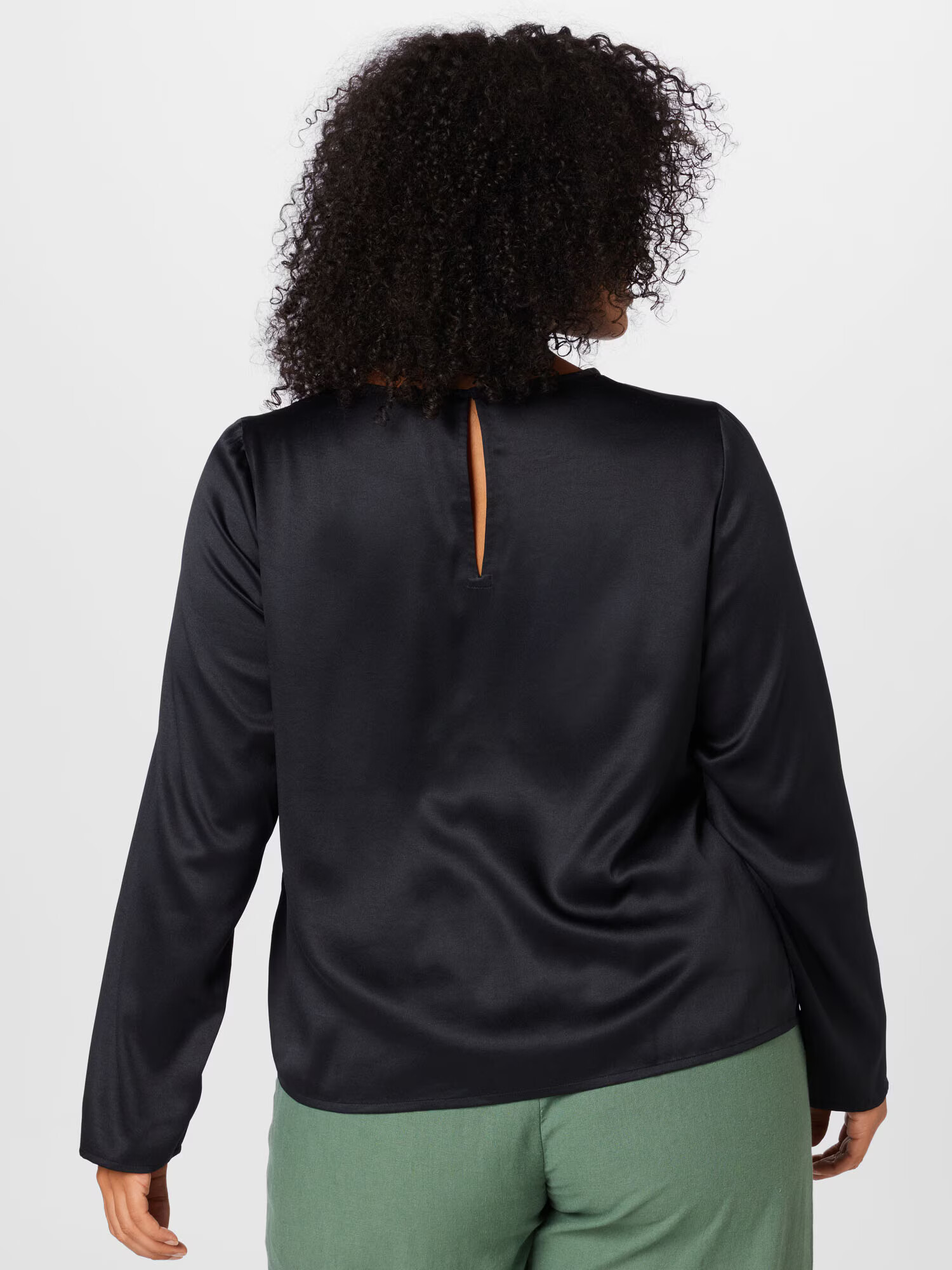 Vero Moda Curve Bluză negru - Pled.ro