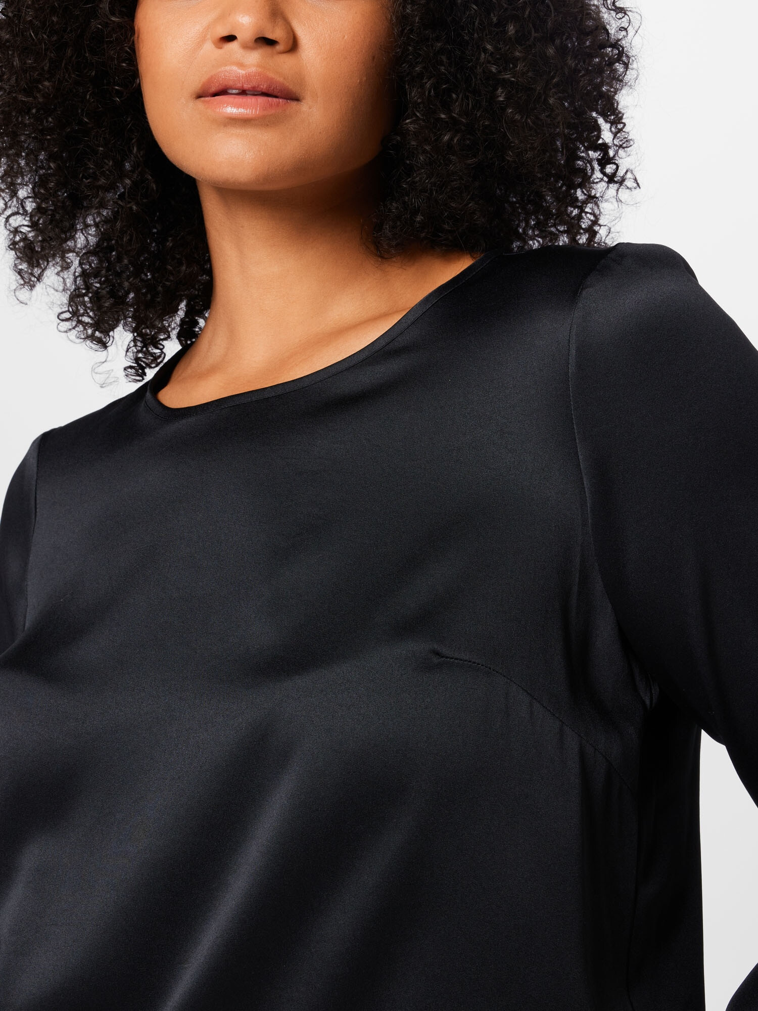 Vero Moda Curve Bluză negru - Pled.ro