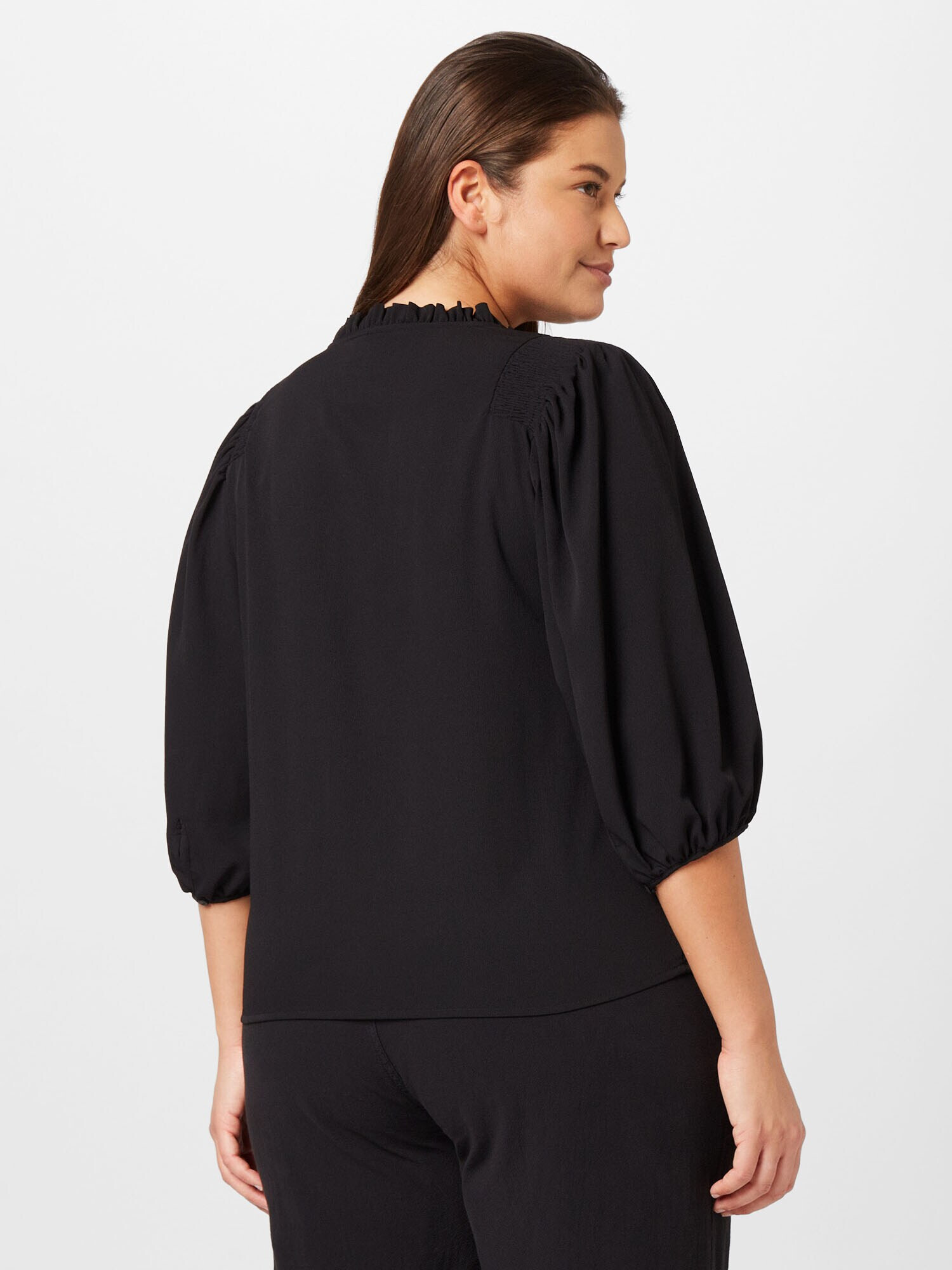 Vero Moda Curve Bluză 'OLIVIA' negru - Pled.ro