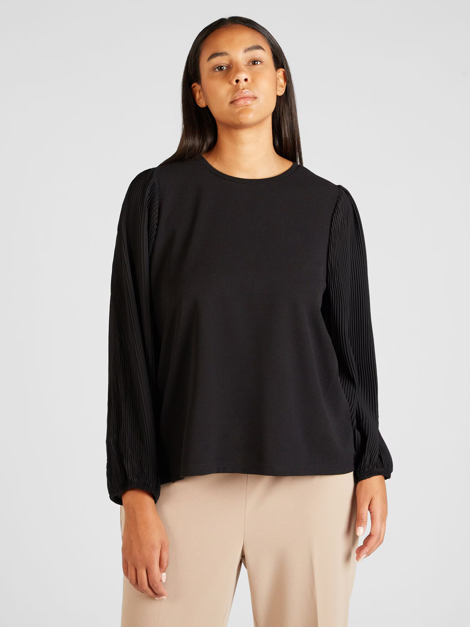 Vero Moda Curve Bluză 'RITH' negru - Pled.ro