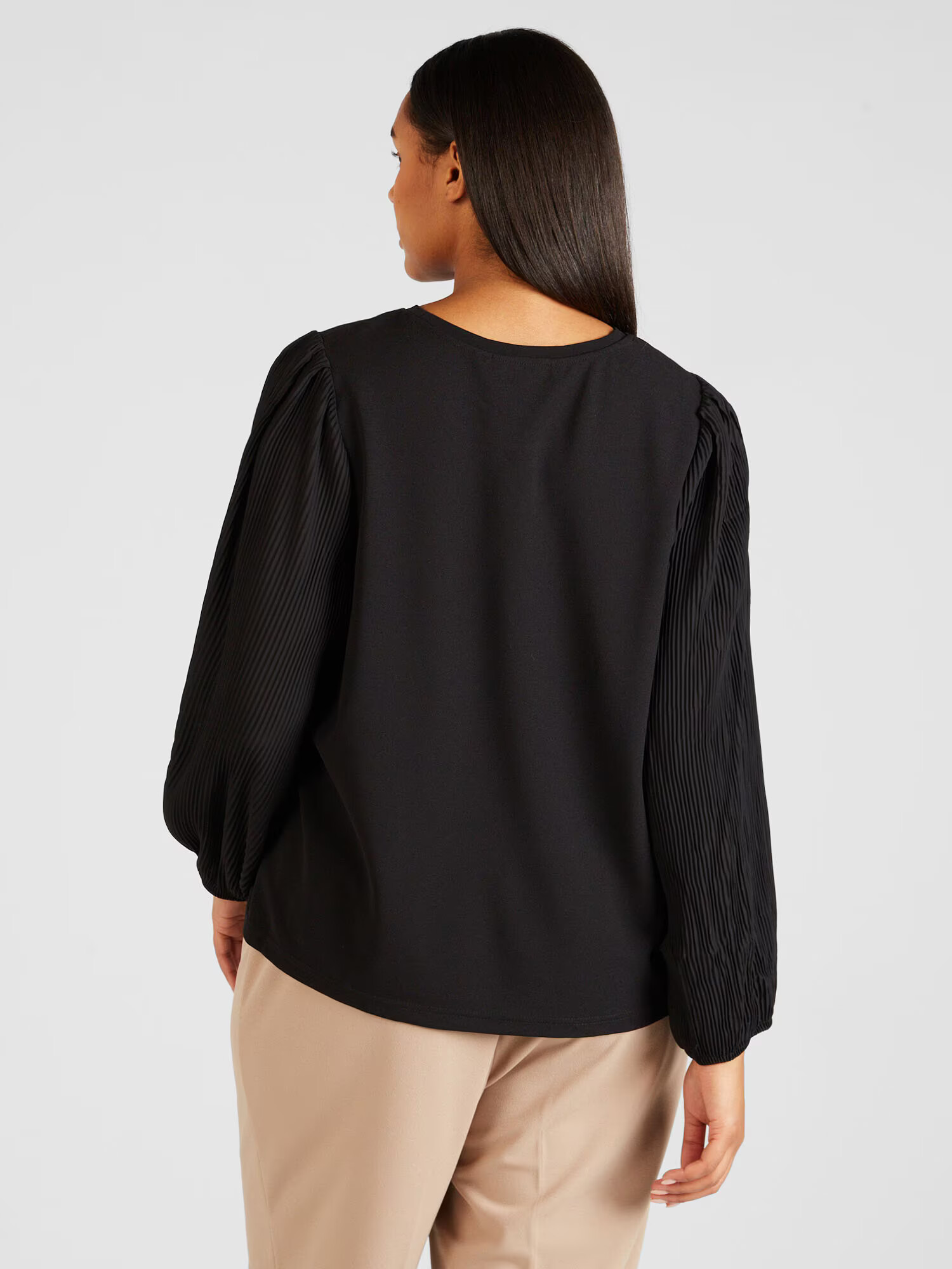 Vero Moda Curve Bluză 'RITH' negru - Pled.ro