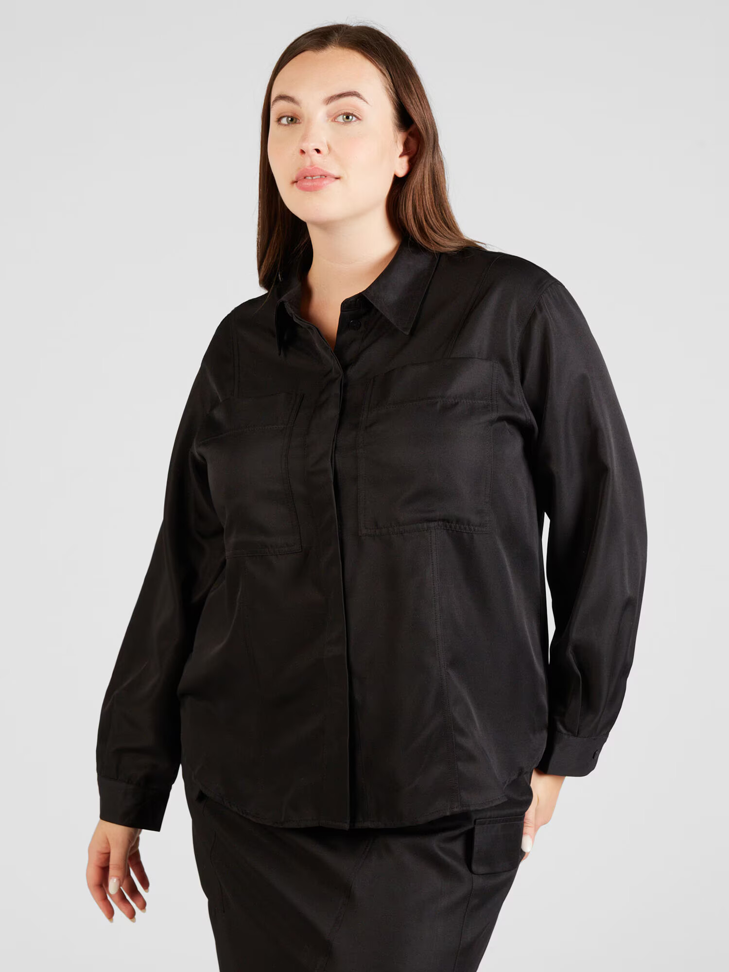 Vero Moda Curve Bluză 'SIKKA' negru - Pled.ro